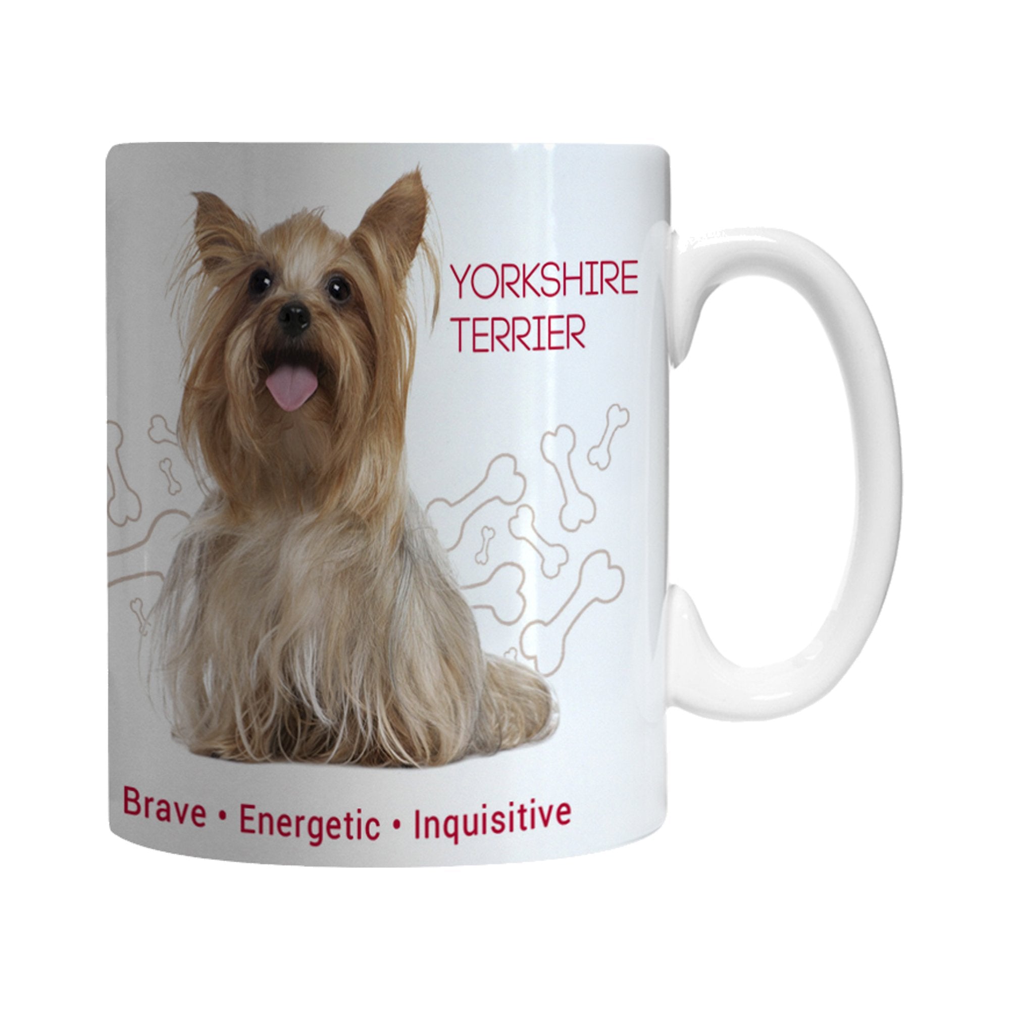 Boelter Brands Yorkshire Terrier Ceramic Mug, 11-ounce