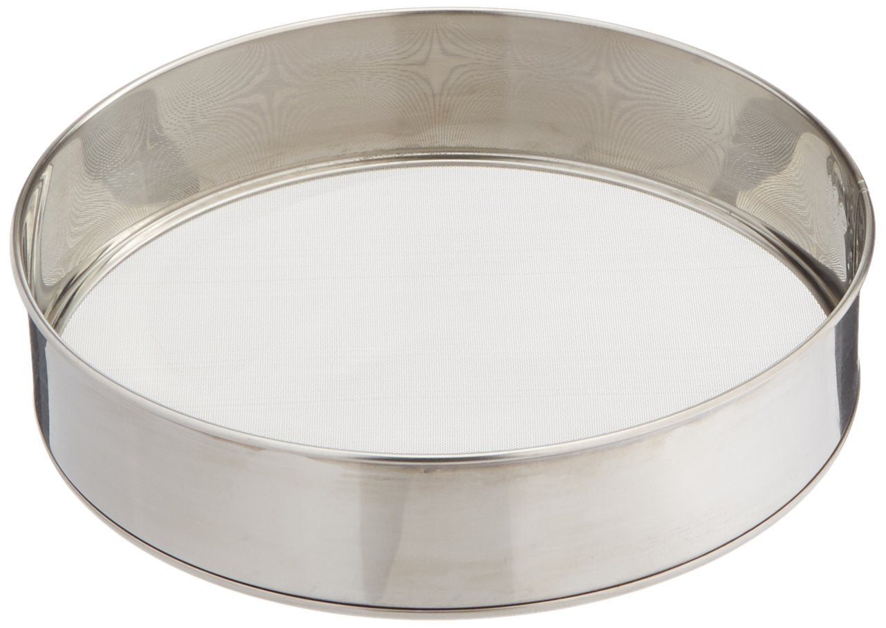 Scandicrafts Stainless Steel 10.25 Inch Fine Mesh Flour Sifter (1, 10.5)
