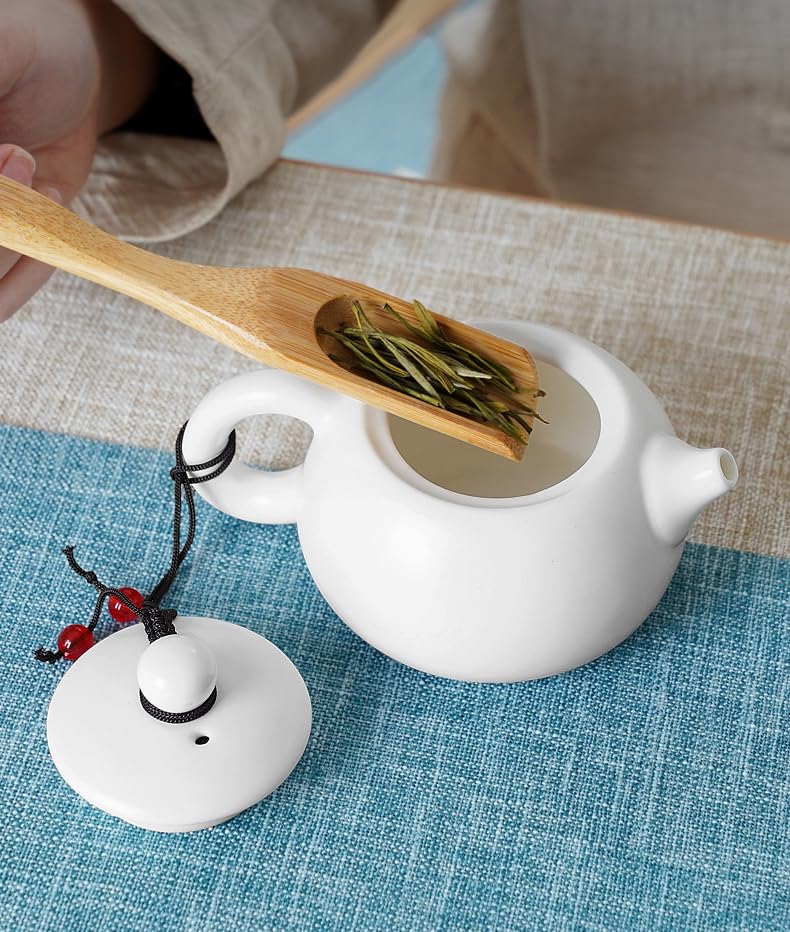 Chadao Bamboo Gongfu Tea Tools Tube Spoon, Tongs, Detong, Tea Needle Funnel (Bamboo Tube)