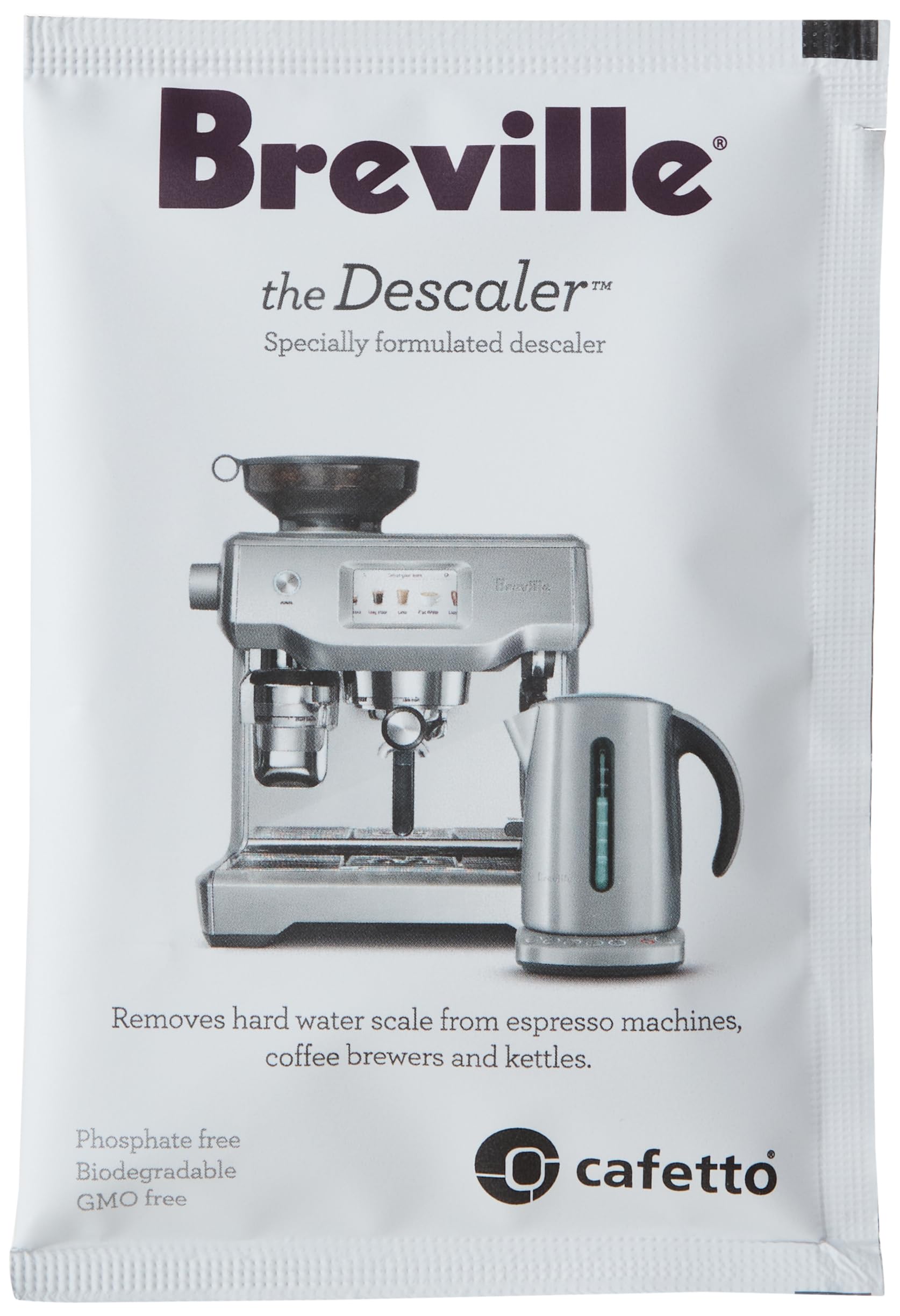 Breville The Descaler For Espresso Machines, 4 Pack, Bes0070Nuc1