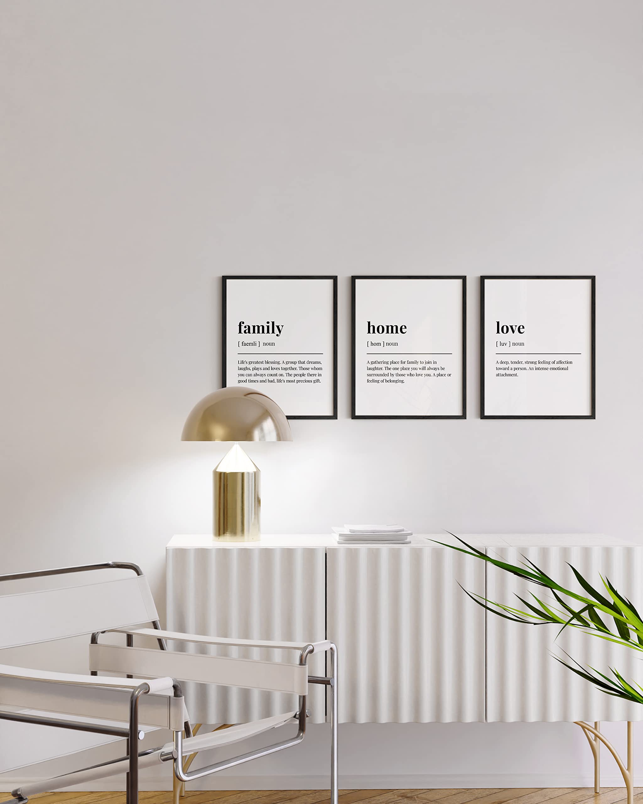 Haus And Hues Family Quotes Wall Art Love Picture Decor, Black And White Pictures For Family Wall Art Black And White Wall Art F