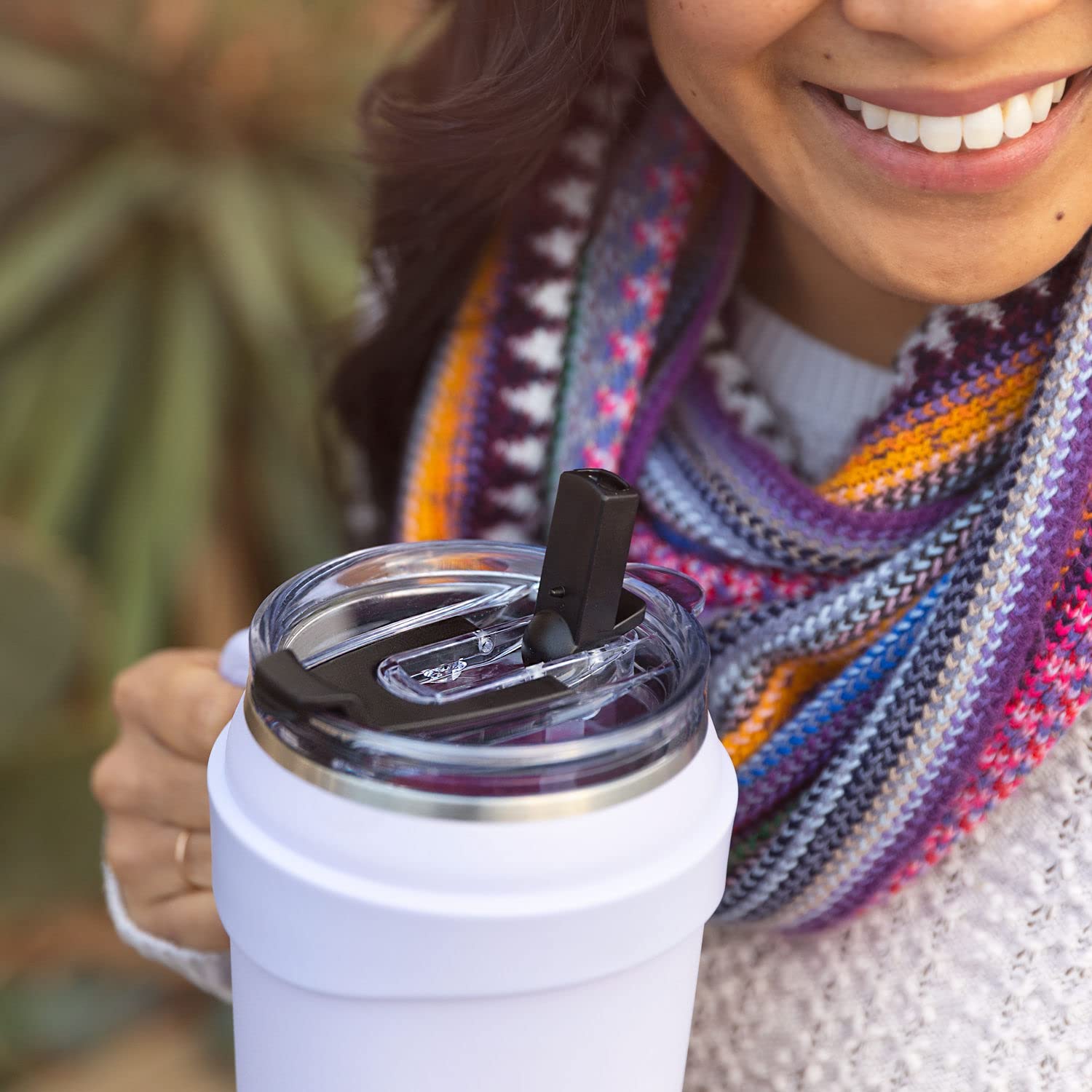 Hydrapeak Roadster 40Oz Stainless Steel Tumbler Double Wall Vacuum Insulated Water Bottle With Handle And 2 In 1 Straw Lid (Mode