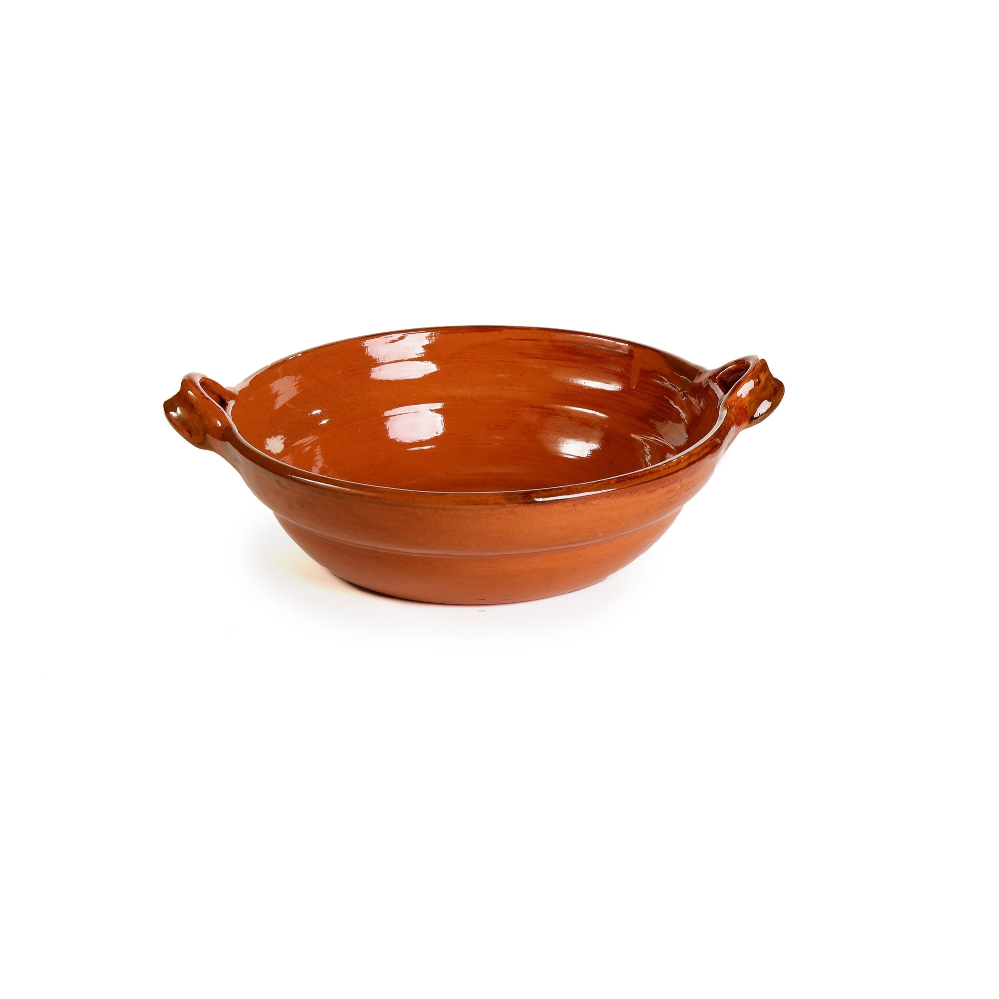 Ancient Cookware, Mexican Clay Mini Unlidded Cazuela, 12 Ounces
