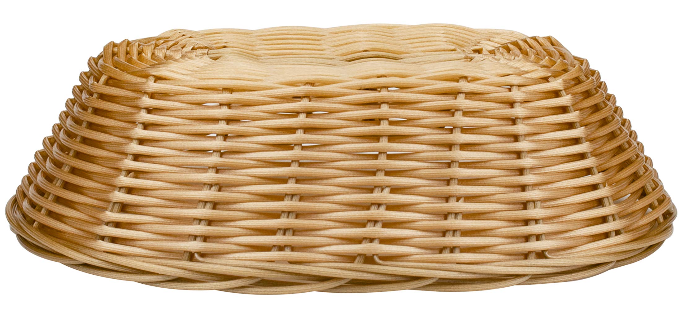 Yesland 16 Pack Plastic Oval Basket  Food Storage Basket & Fruit Basket  8-3/4 x 6-1/4 x 2-3/4 Inches Basket Bin for Kitchen  Restaurant  Centerpiece Display