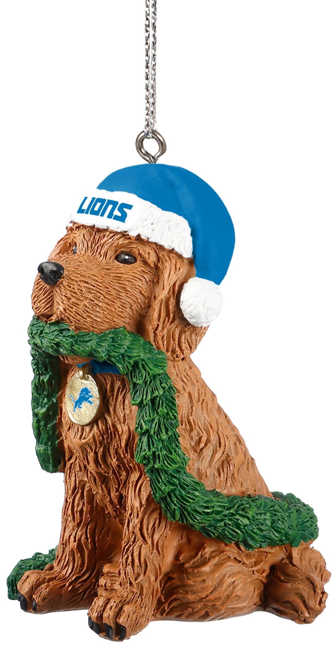 FOCO Detroit Lions Dog Holiday Ornament