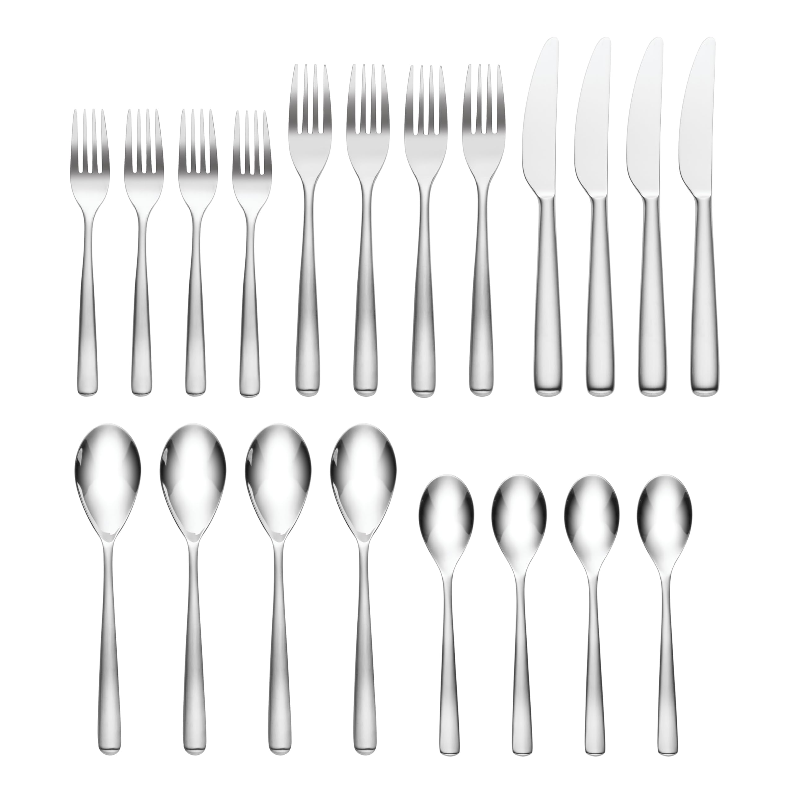 Hampton Forge 725B020Hsn Ella Satin Fade 20Pc Set 18/10