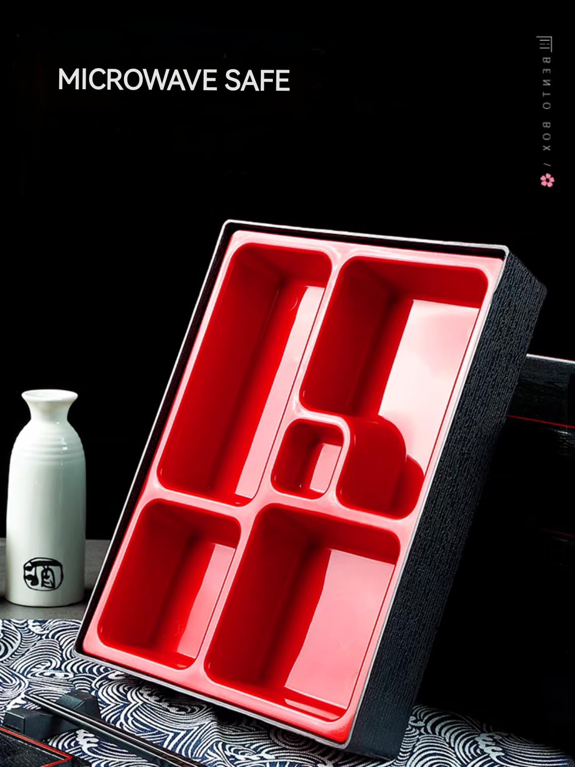 Thy Collectibles Set Of 3 Japanese Lunch Bento Boxes/Food Carrier/Food Storage & Organization Container