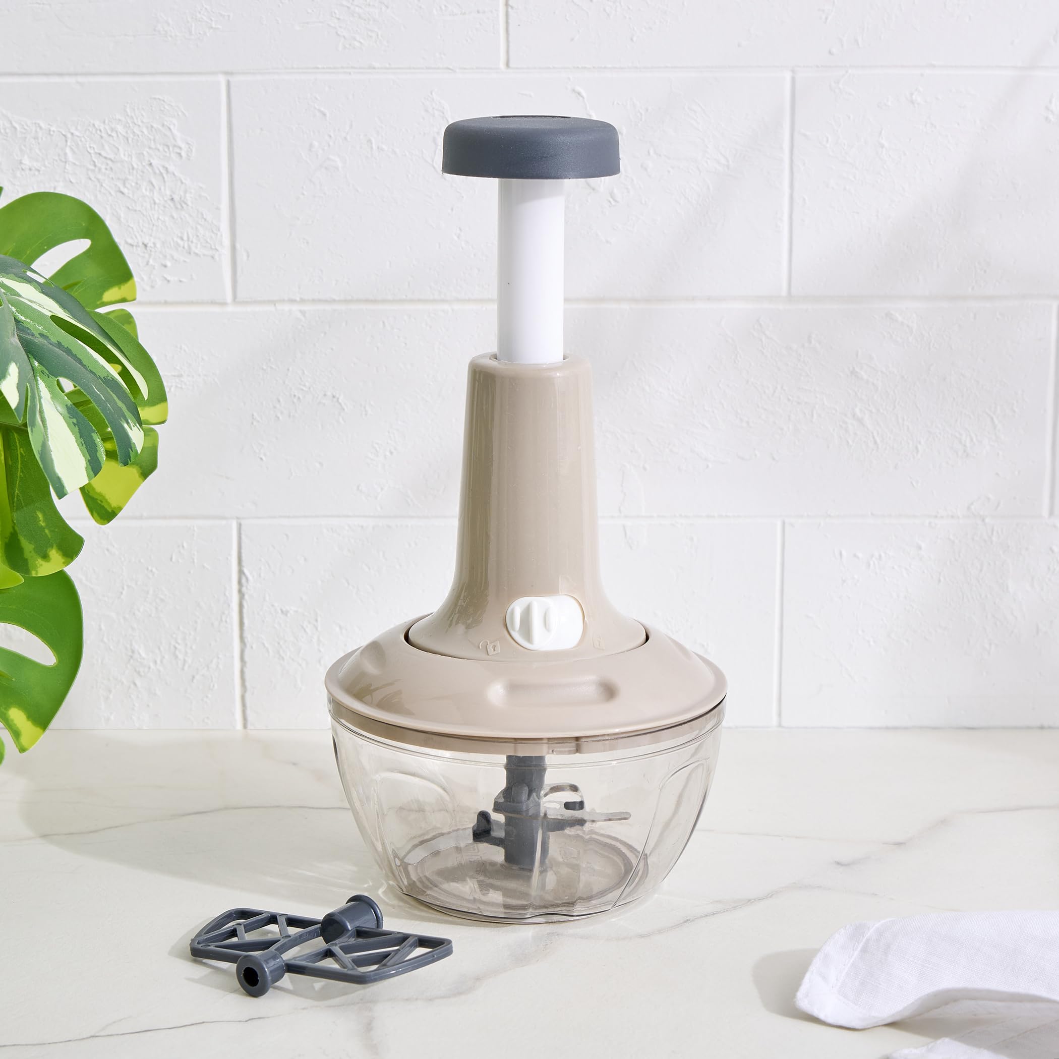 Home Centre Rosemary Miro Oblivon Press Button Manual Chopper
