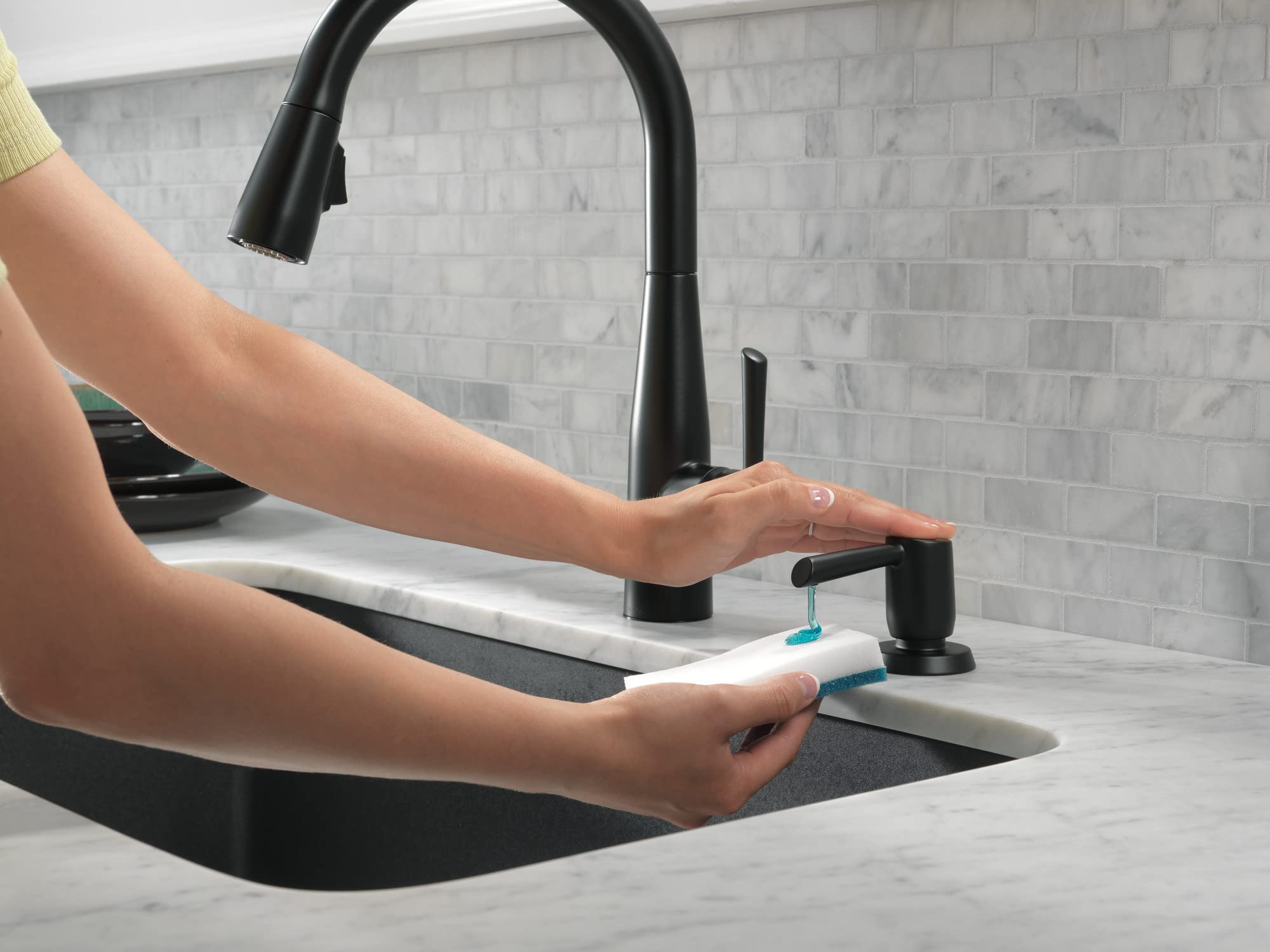 Delta Rp100736Bl Essa Kitchen Faucet Accessory, Matte Black