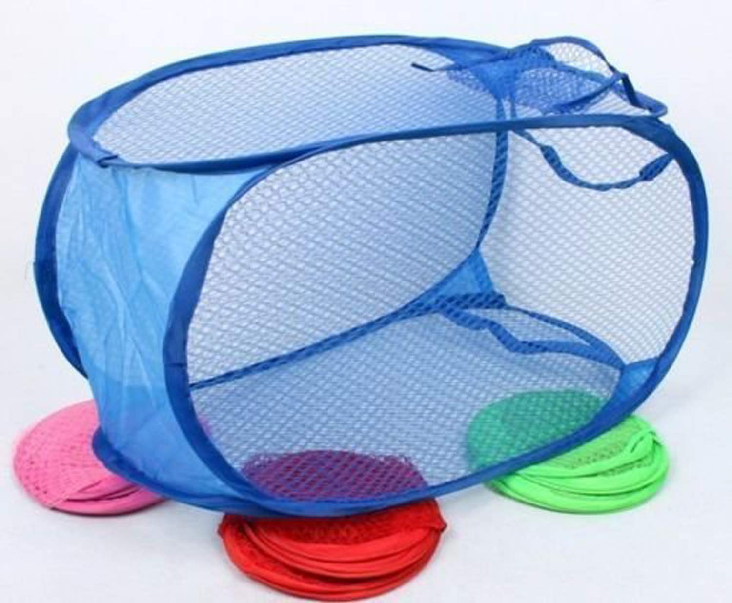 Kuber Industries Nylon Mesh Laundry Basket (Ctktc1477)