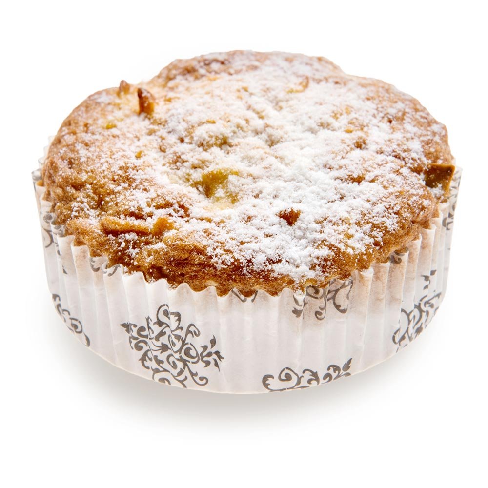 Panificio 4 Ounce Baking Cups, 200 Ridged Cupcake Liners - Oven-Ready, Freezable, Black And White Paper Muffin Cases, Disposable