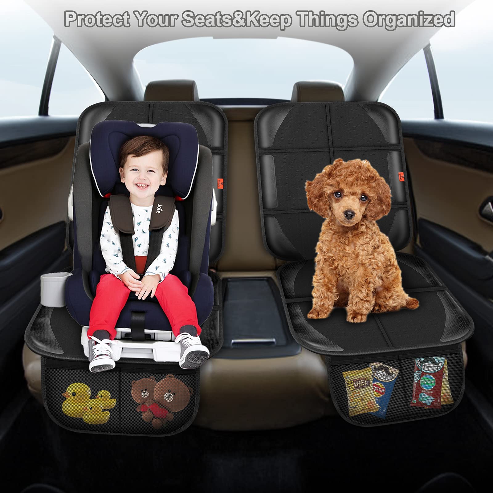 Car Seat Protector,Auto Car Seat Protectors Baby Carseat Waterproof  Durable 600D Fabric For Child Baby Car Seat Vehicle Pet Cov