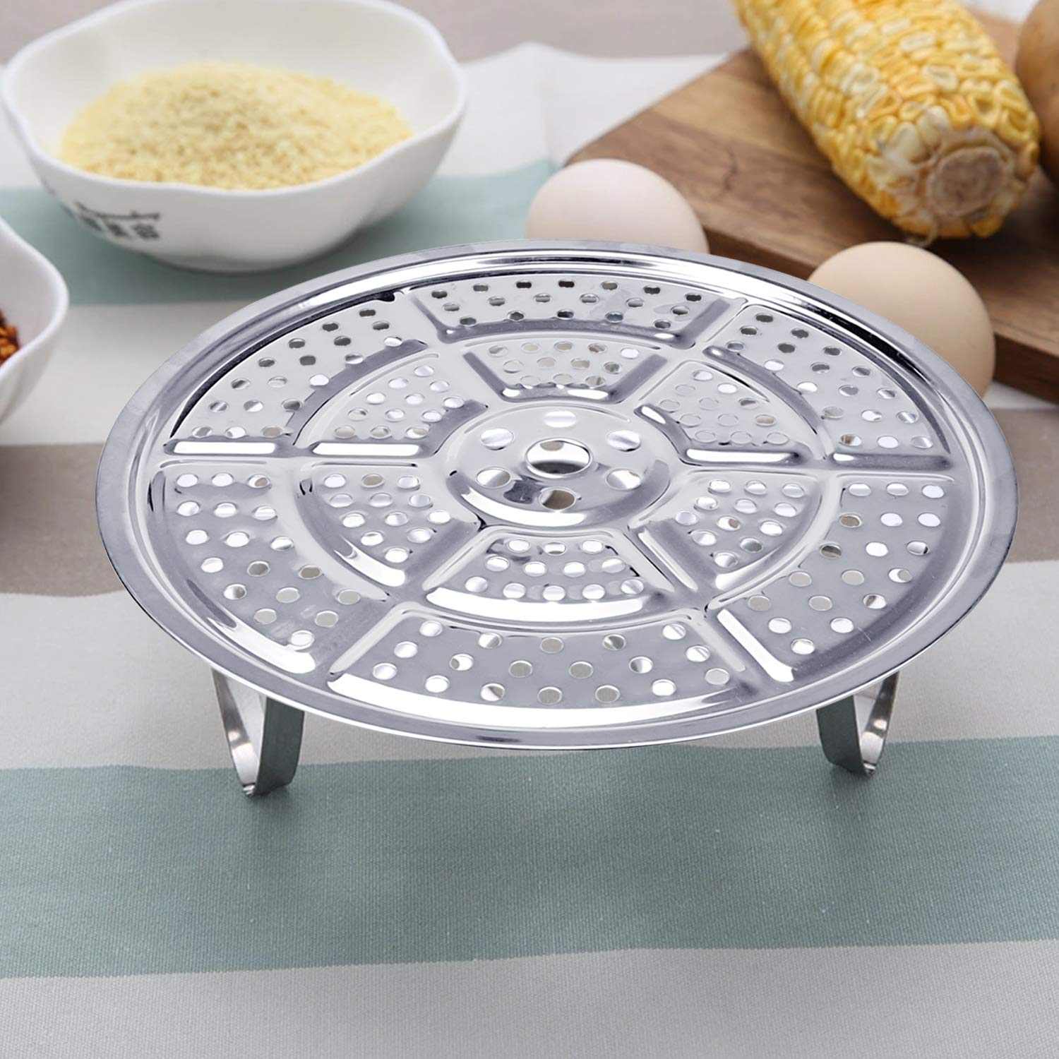11-Inch Pressure Cooker Canner Rack (2-Pack) With Detachable Legs, Stainless Steel Pressure Canners For Canning Rack Compatible