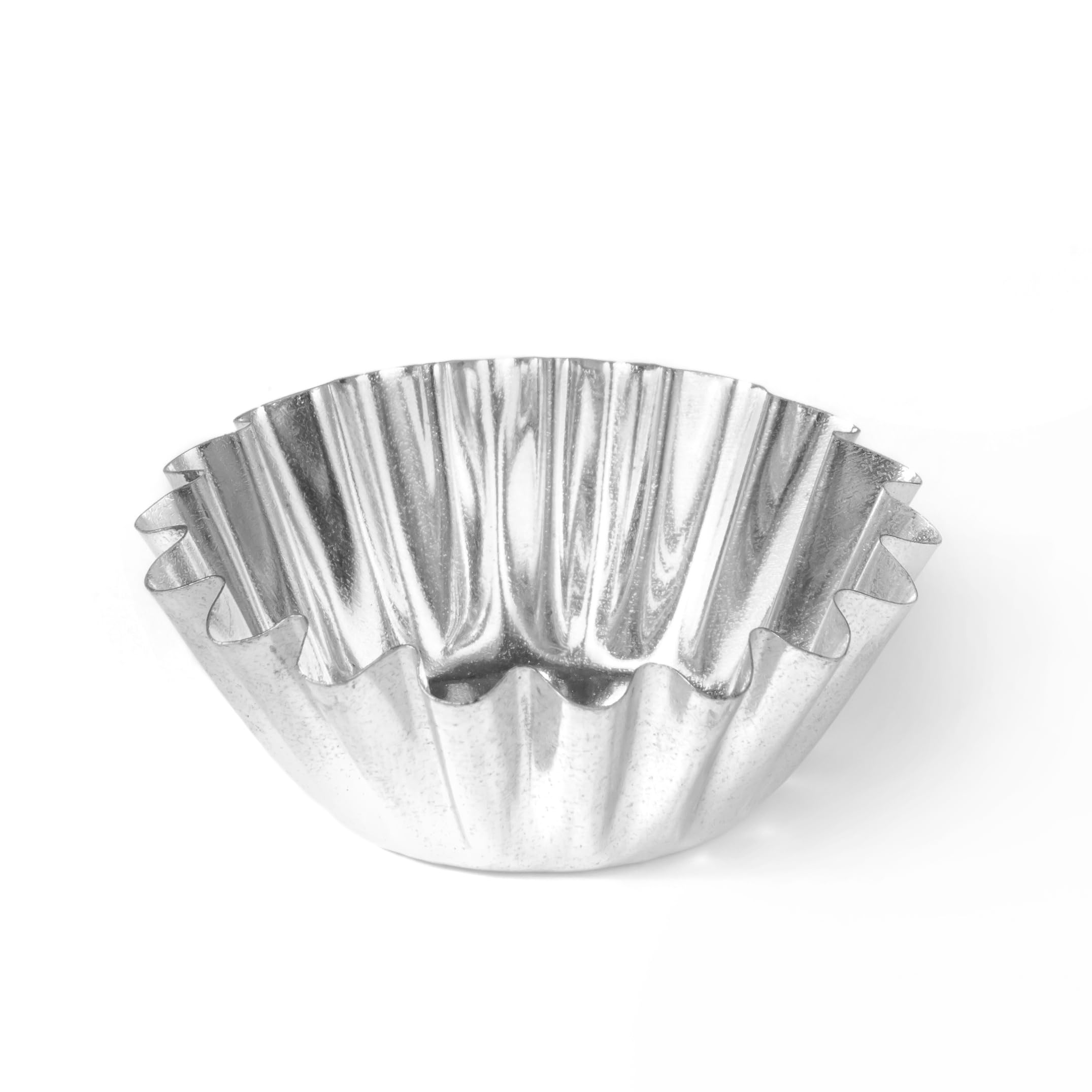 Muffin Cups For Kitchen Baking 3.35 Inch - 20 Pcs Metal Egg Tart Molds For Baking - Reusable Mini Tart Tins And Cupcake, Non-Sti