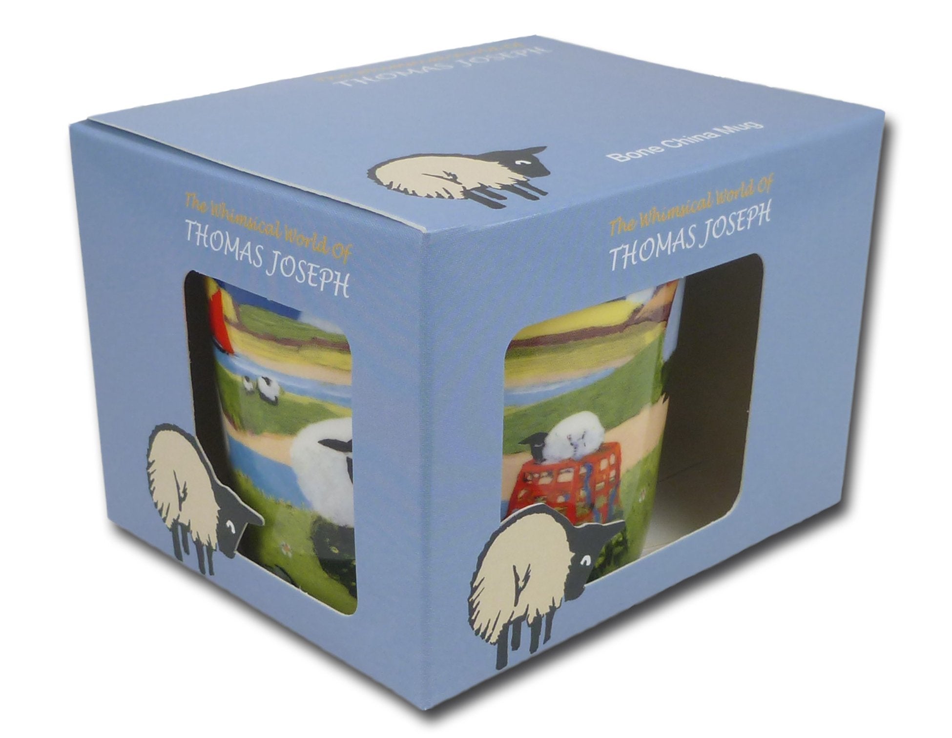 Thomas Joseph Tea Mug Form Ewe La One Mug Coffee Sheep New Bone China (11oz)