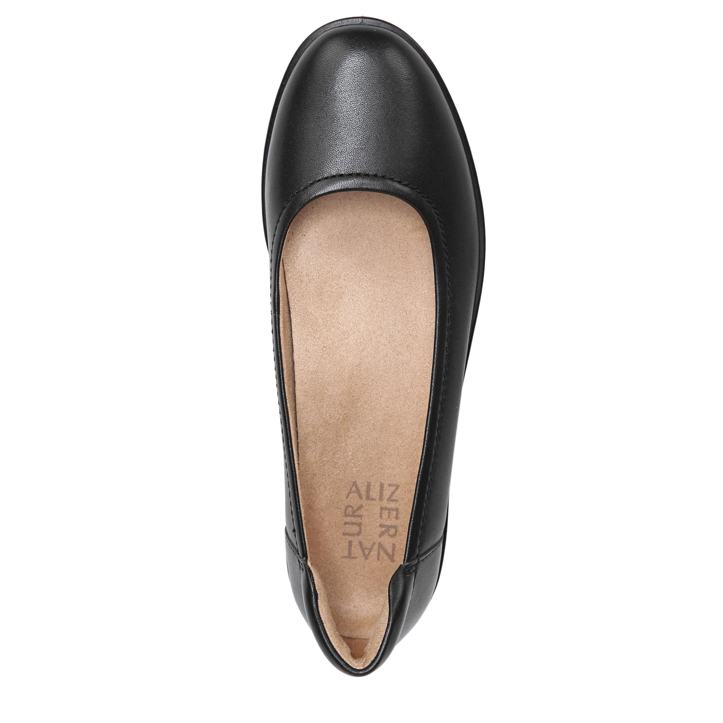 Naturalizer Womens, Flexy Flat Black 85 M