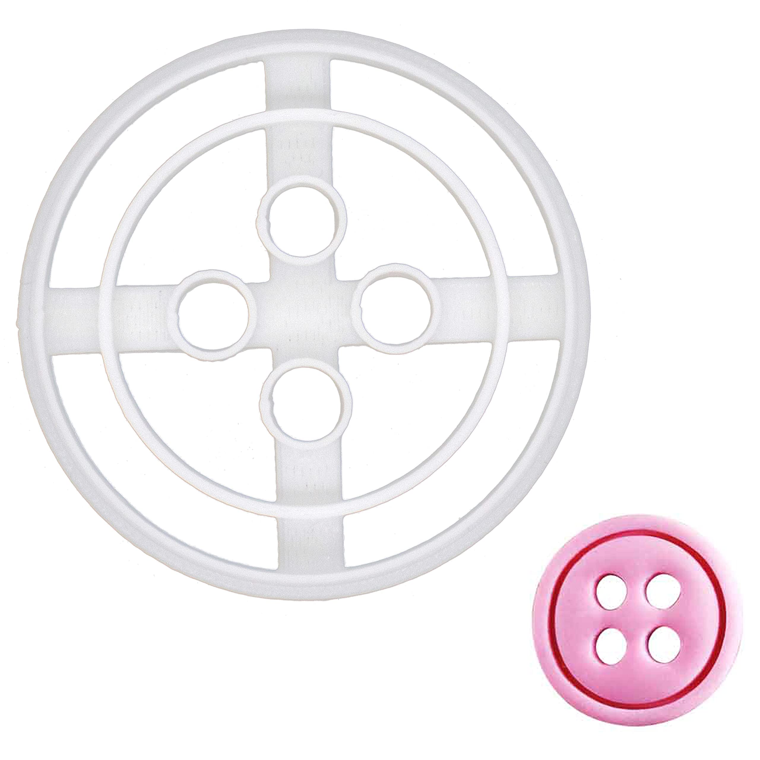 Small Button Cookie Cutter, 1 Piece - Bakerlogy