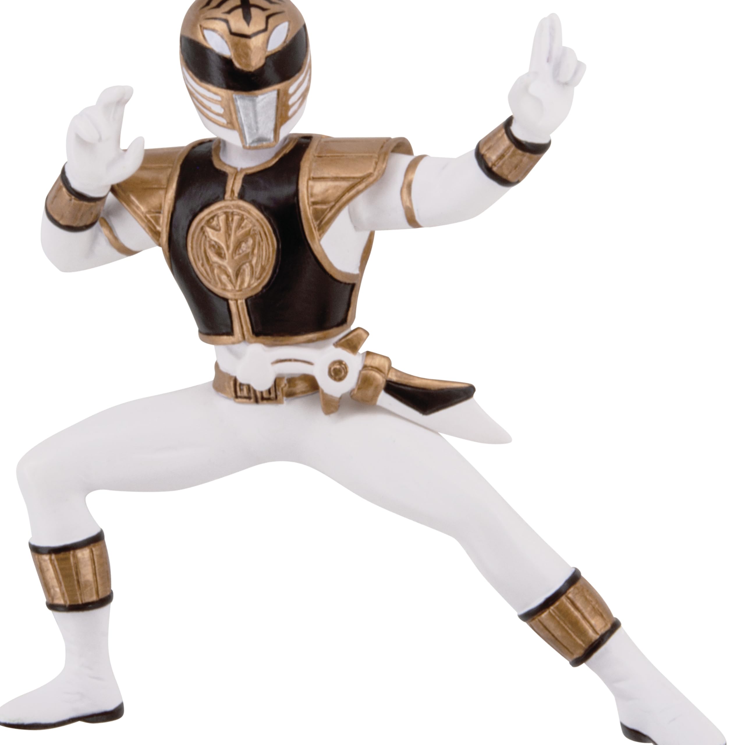 Hallmark Hasbro Power Rangers White Ranger Christmas Ornament, Gifts for Kids