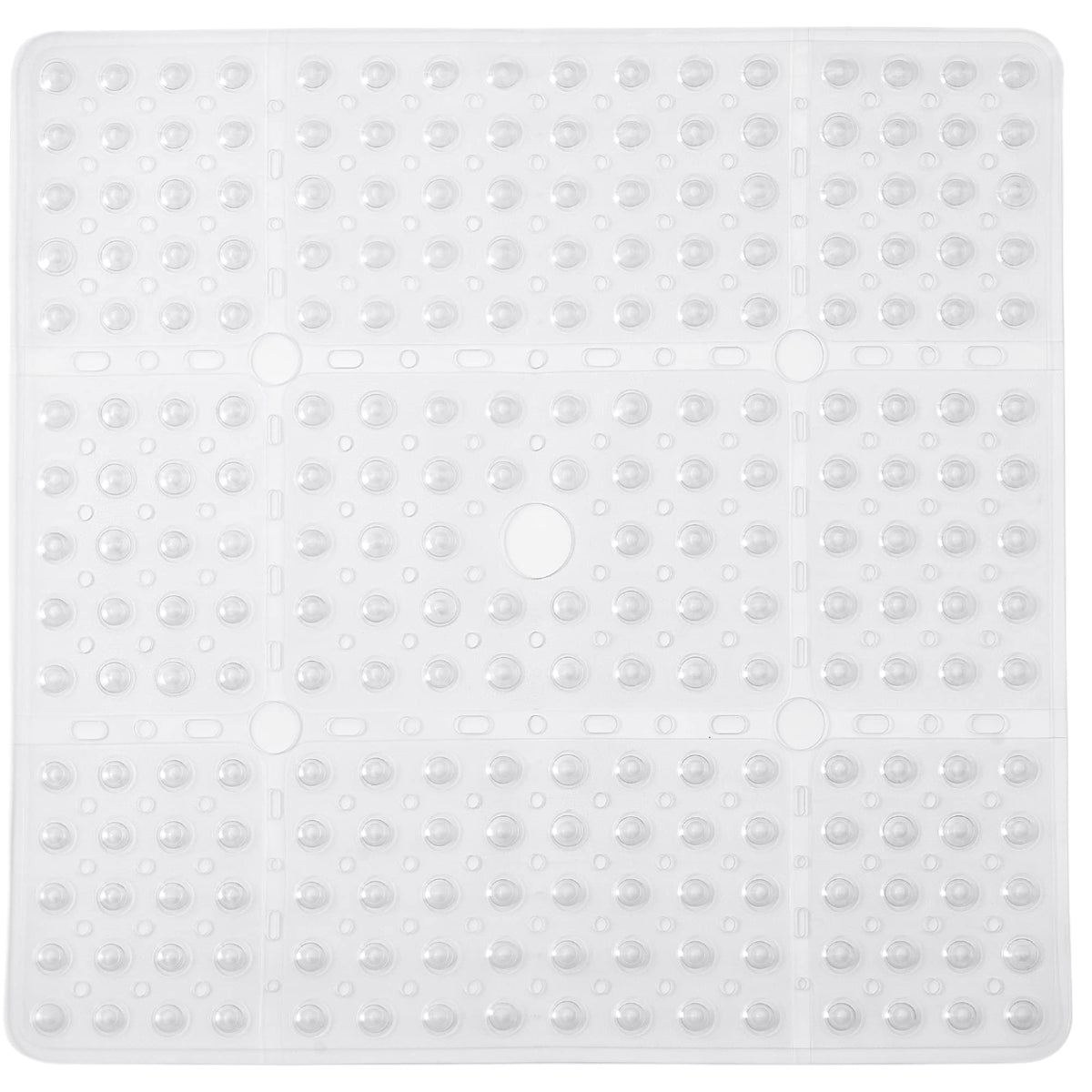 Enkosi Large Square Shower Mat Non Slip - Non Slip Shower Mats - Clear Shower Mats For Showers Anti Slip - Shower Floor Mat - Sh