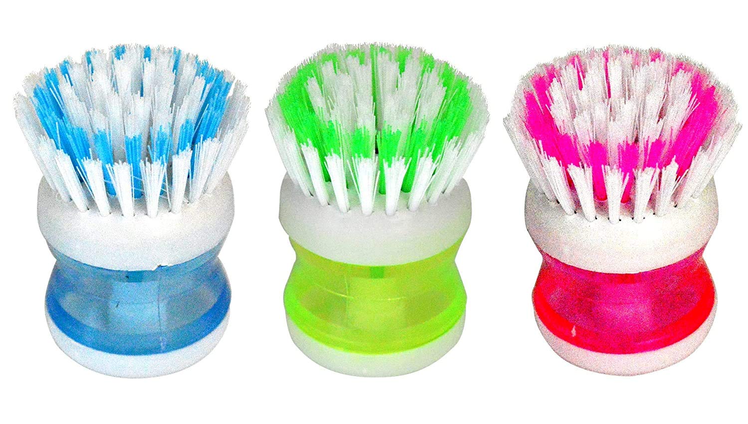 Sink Cleaning Liquid Dispenser Brush With Self Liquid Soap Dispenser For Dishes And Washbasin Cleaning Brush Plastic Wet And Dry