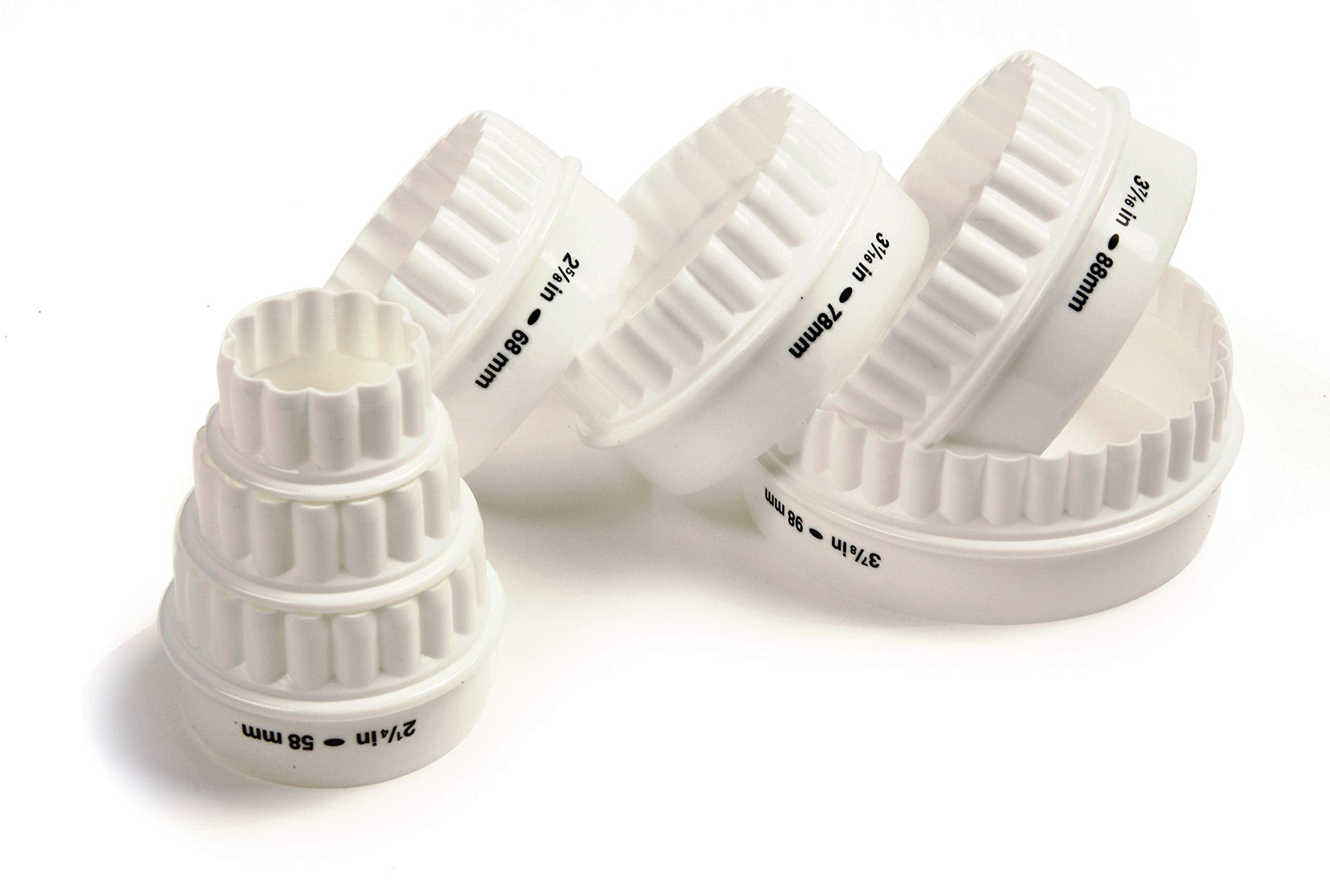 Norpro Deluxe 7-Piece Cutter Set, White