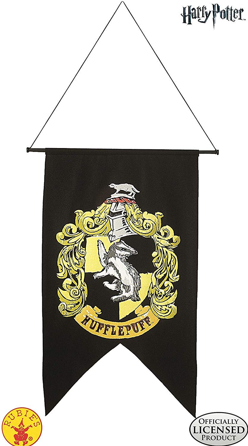 Rubies Harry Potter Printed Hufflepuff Banner