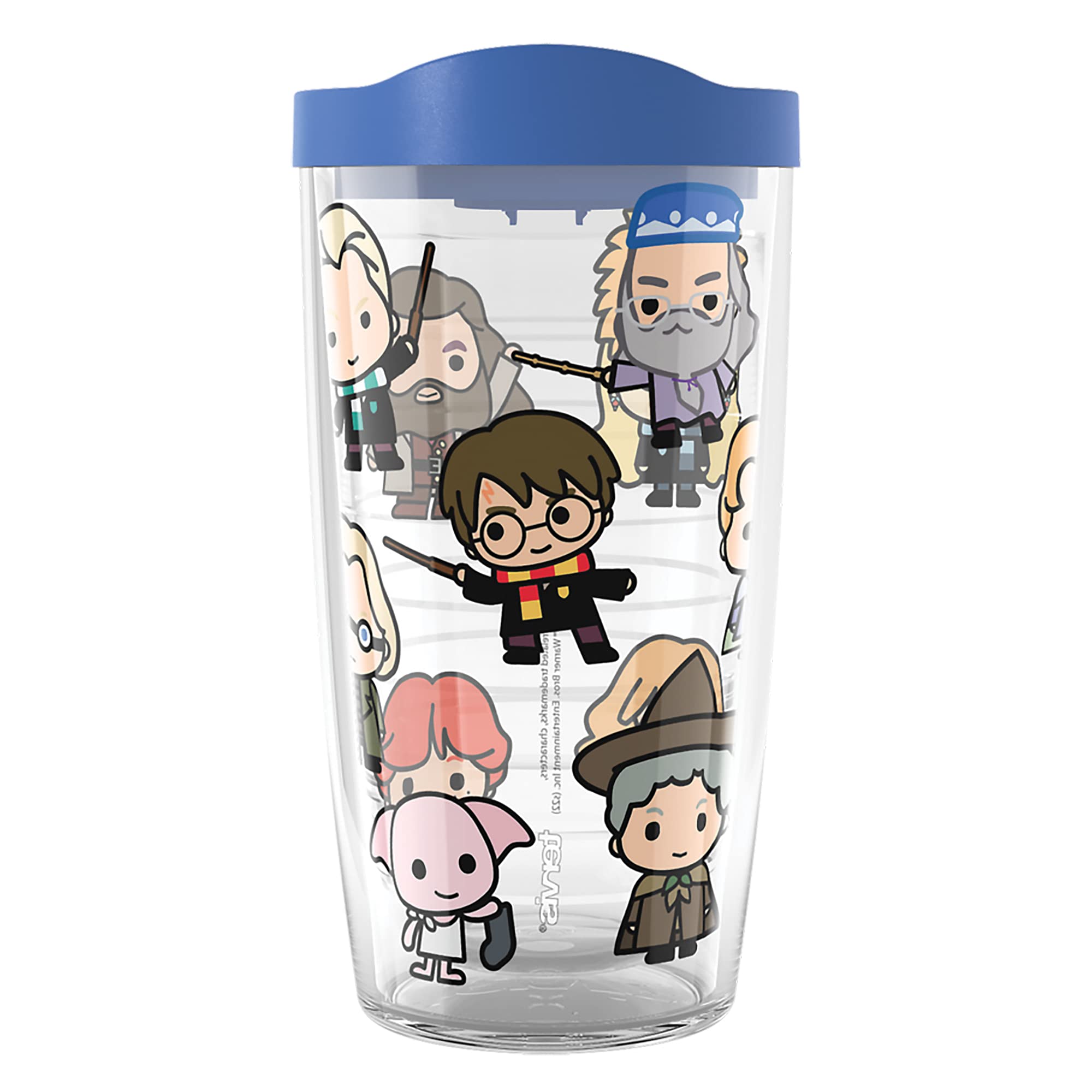 Tervis Harry Potter Charm Reducio Made in USA Double Walled Insulated Tumbler Travel Cup Keeps Drinks Cold & Hot, 16oz, Classic
