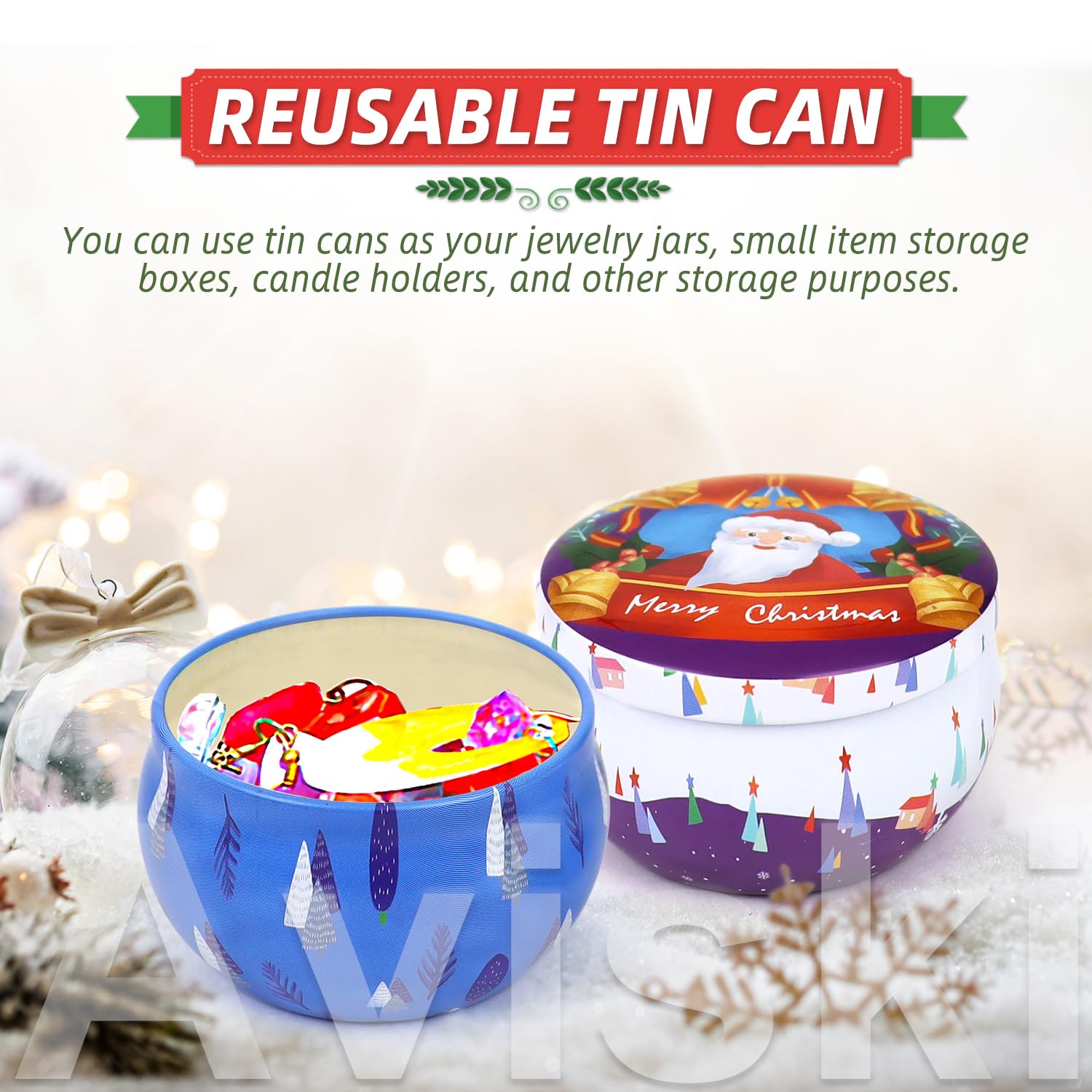 12 PCS Christmas Scented Candles, 2.5OZ Jar Candles, 12 Christmas Fragrances Candle Set for Women, Mom, Grandma, Godmother, Cowo