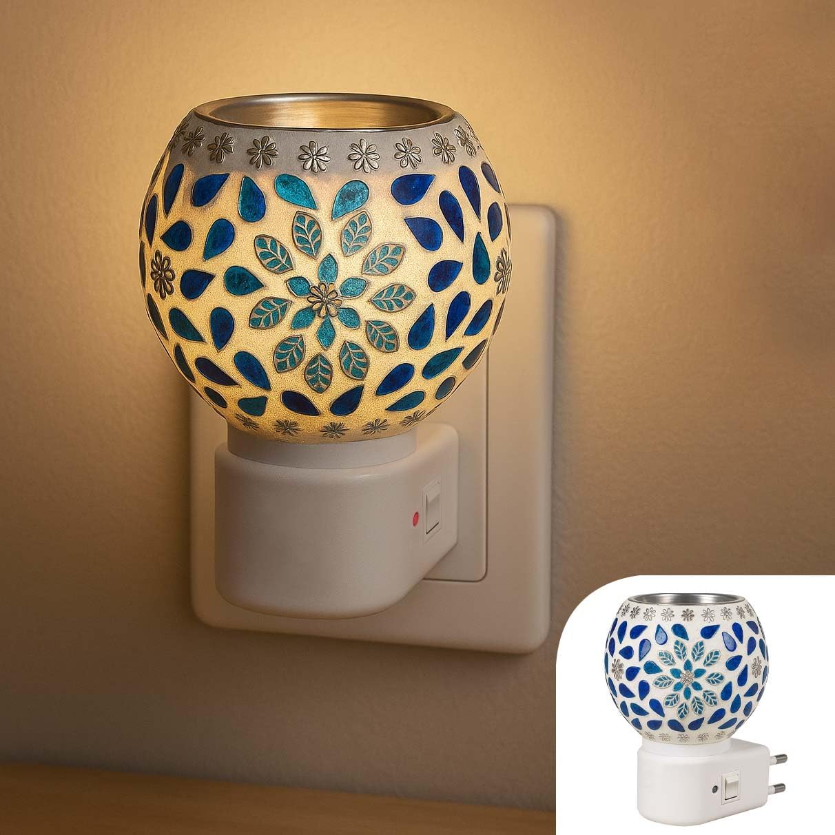 Fameadda Kapoor Dani Electric Camphor Diffuser/Bakhoor Aroma Oil/Dhoop Burner/Home Fragrance Room Freshener/Night Lamp For Offic