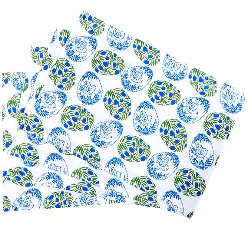Easter Egg Set Of 4 Placemats Or Runner - Set Of 4 Placemats