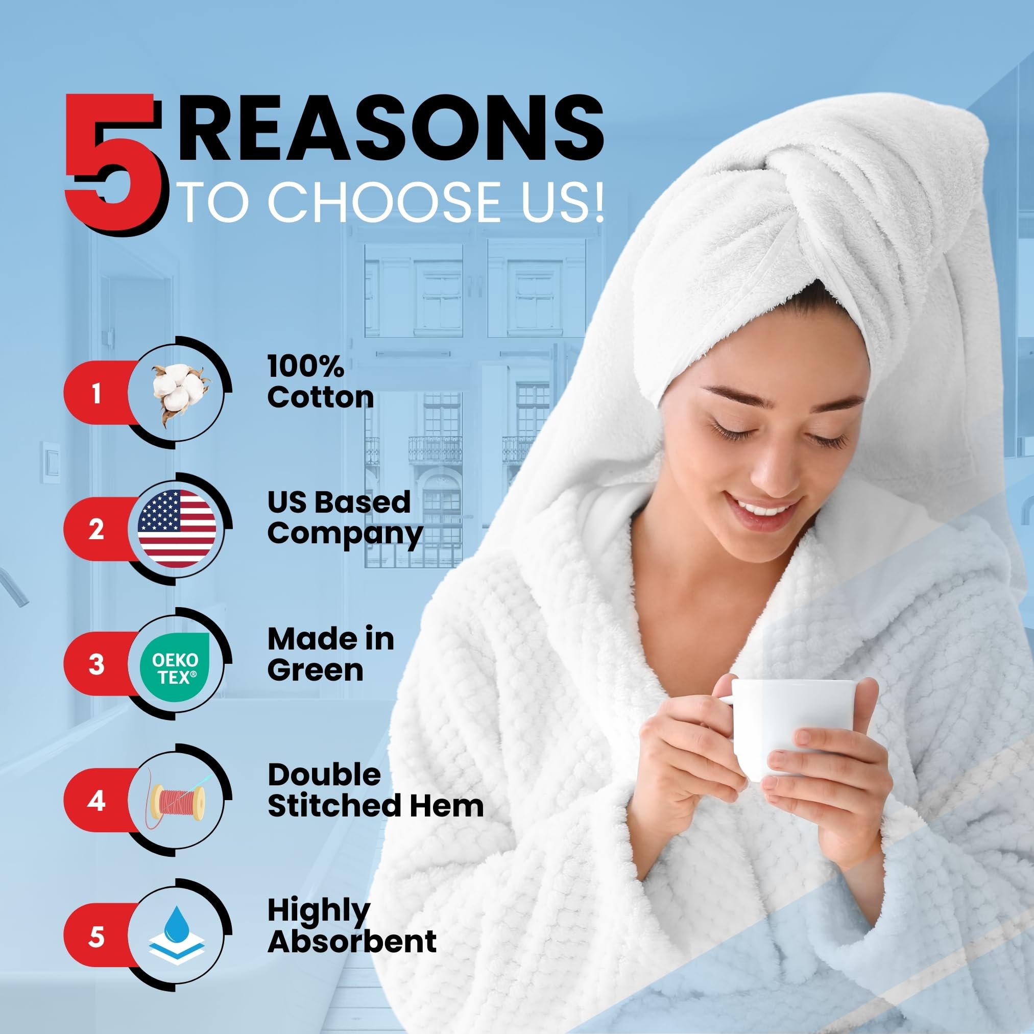 Infinitee Xclusives Luxury 100% Cotton Bath Towel Set (2 Pack Bath Towels 700 GSM  Vivid Green)