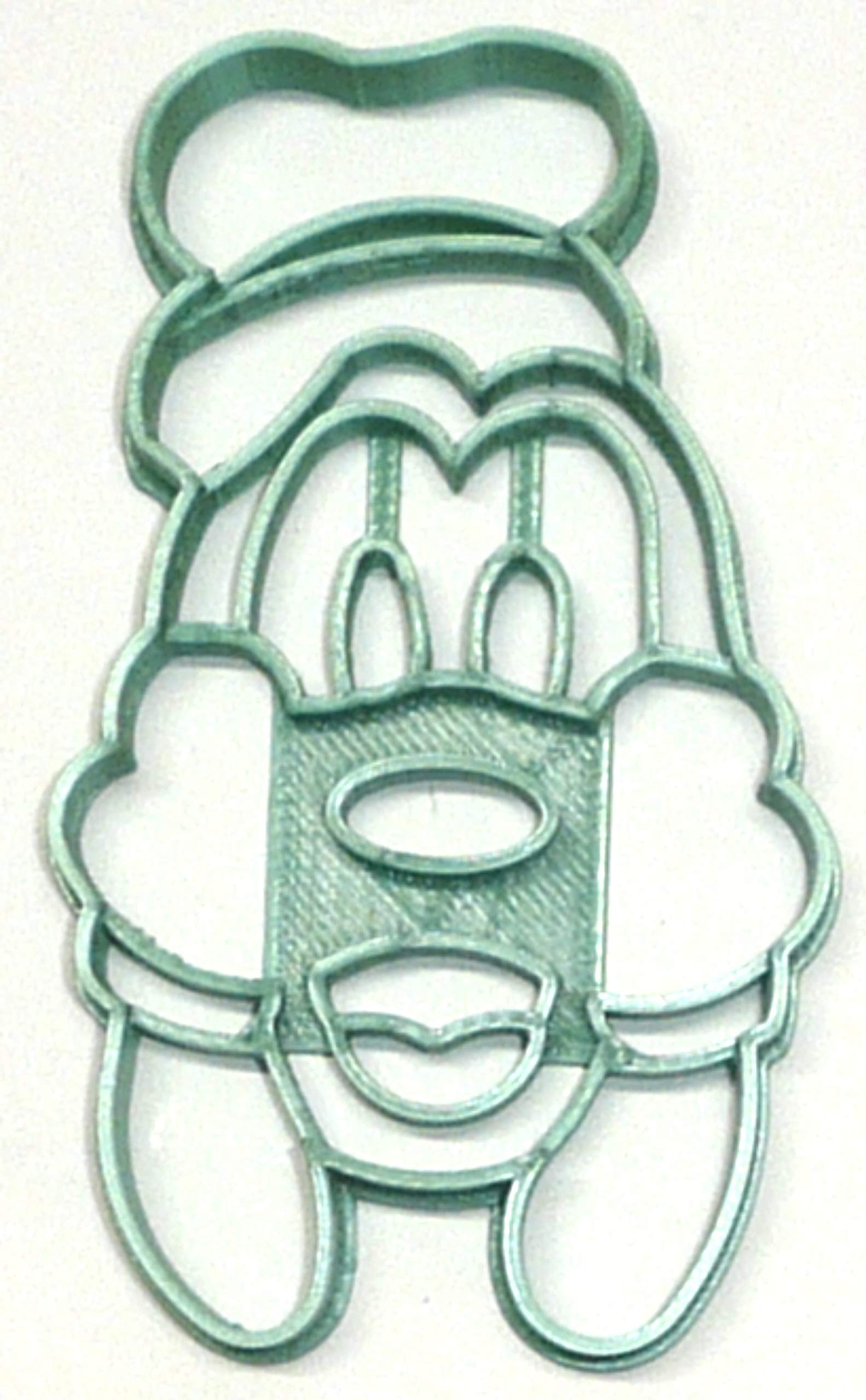 Dog Friend Wearing Green Hat Themed Magical Mouse Cartoon Character Cookie Cutter Made In Usa Pr2890