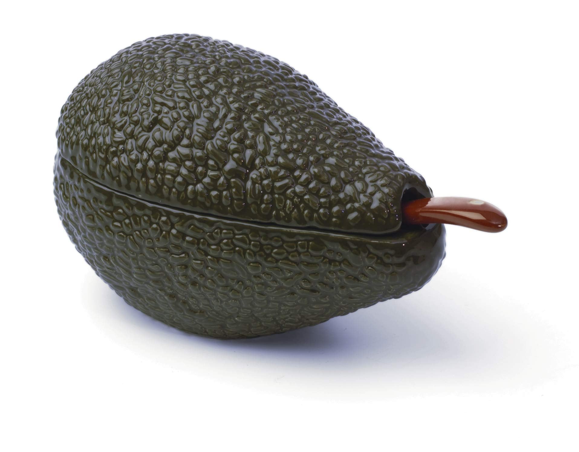 Prepworks By Progressive Guacamole Bowl With Spoon - Great For Serving Homemade Guacamole, Avocado Dip, Guacamole Serving Tray ,