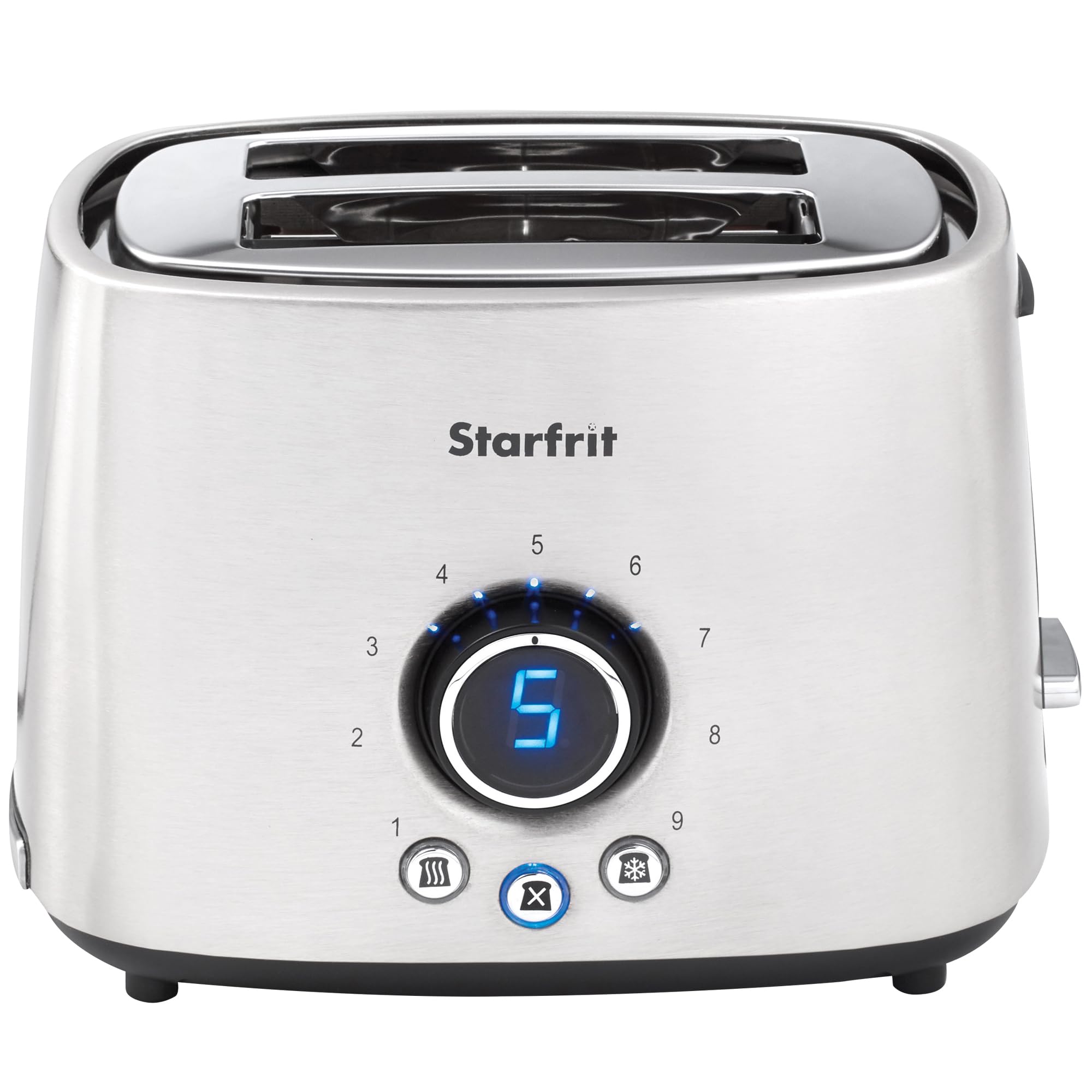 Starfrit 2-Slice Toaster, Brushed Stainless Steel