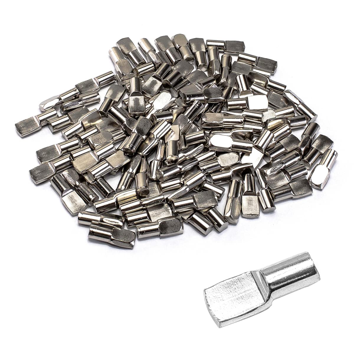 Powertec Qp1106 14-Inch Shelf Pegs, 14, Nickel,100