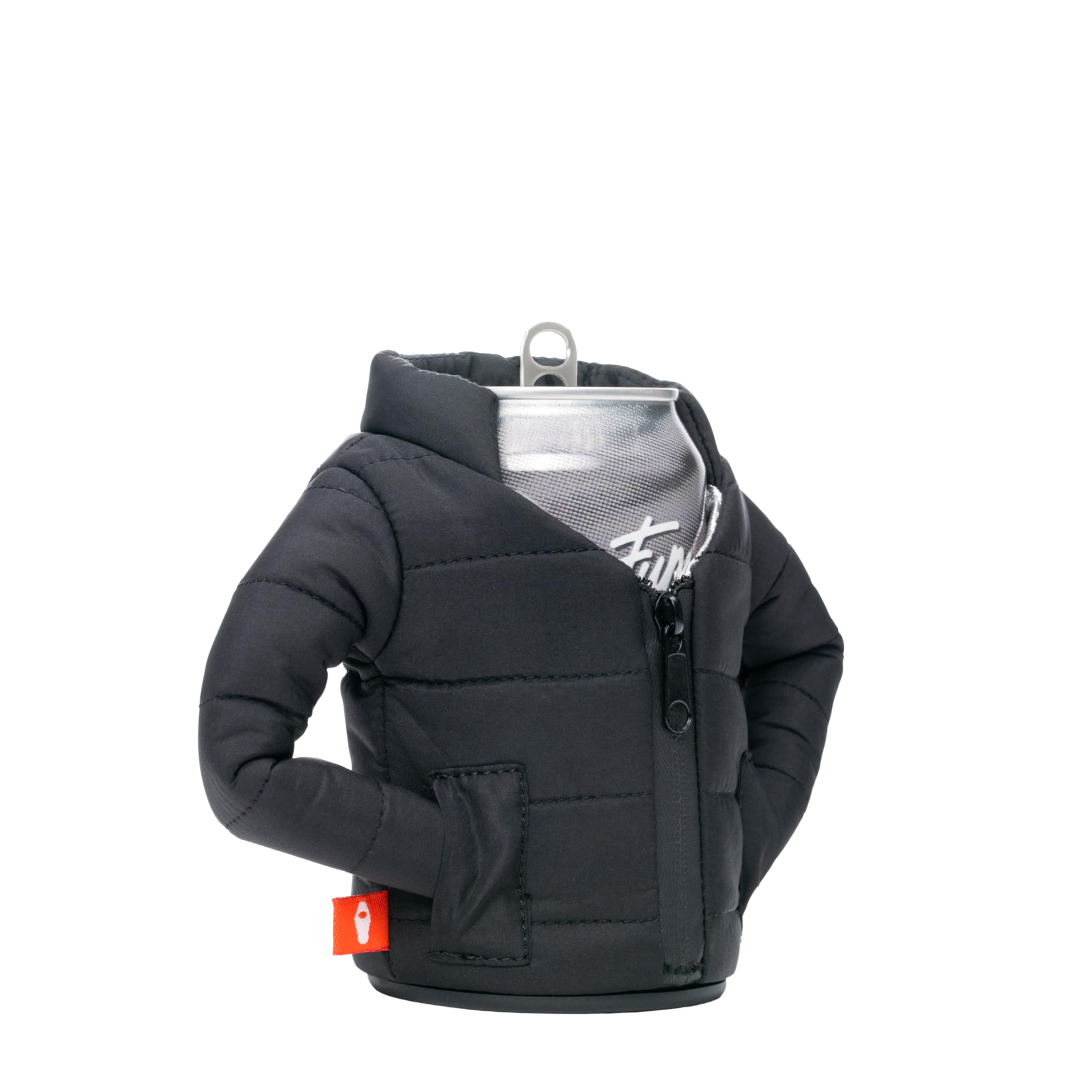 Puffin - The Puffy Beverage Jacket, Insulated Can Cooler, Black