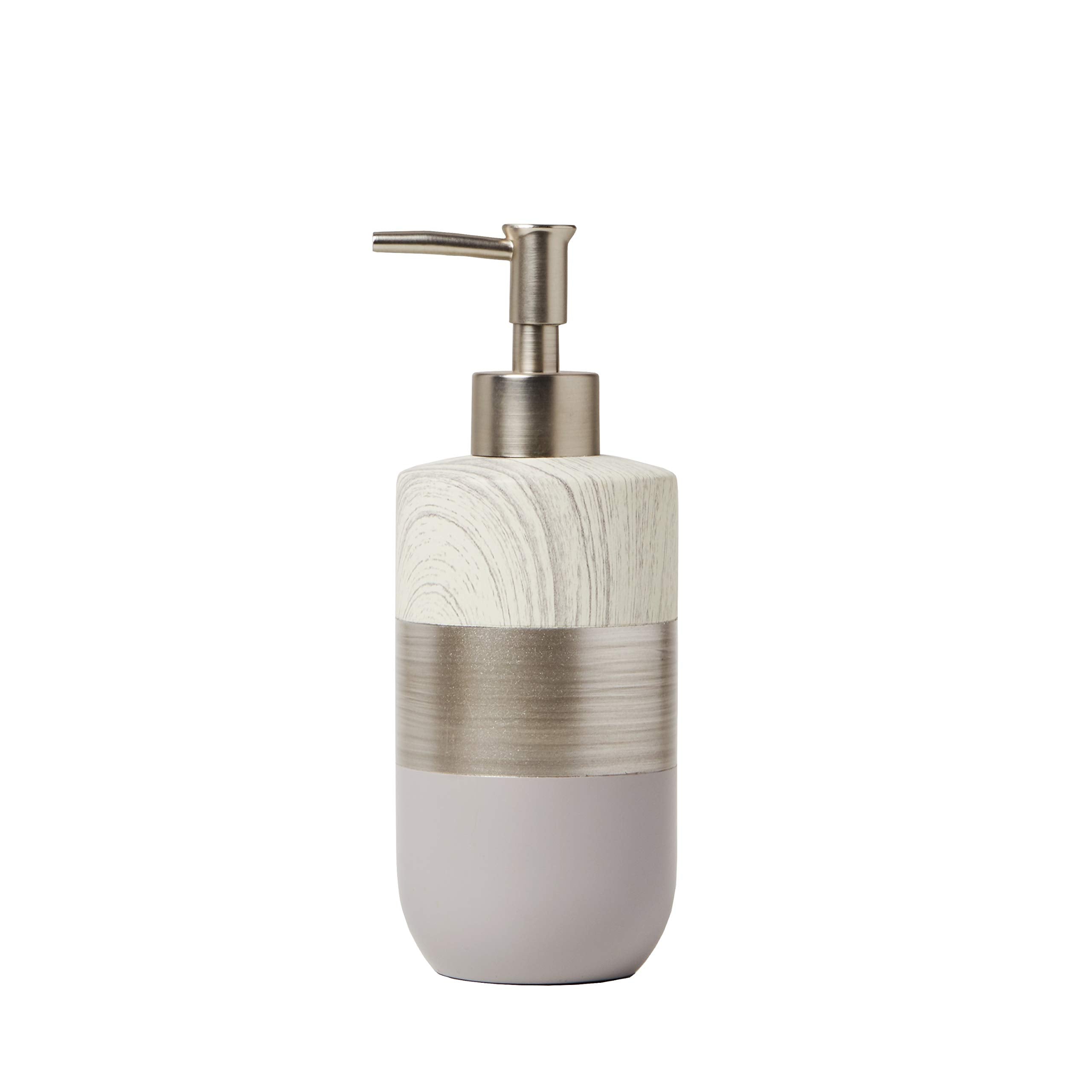 Skl Home By Saturday Knight Ltd. Liselotte Soap Dispenser, Silver