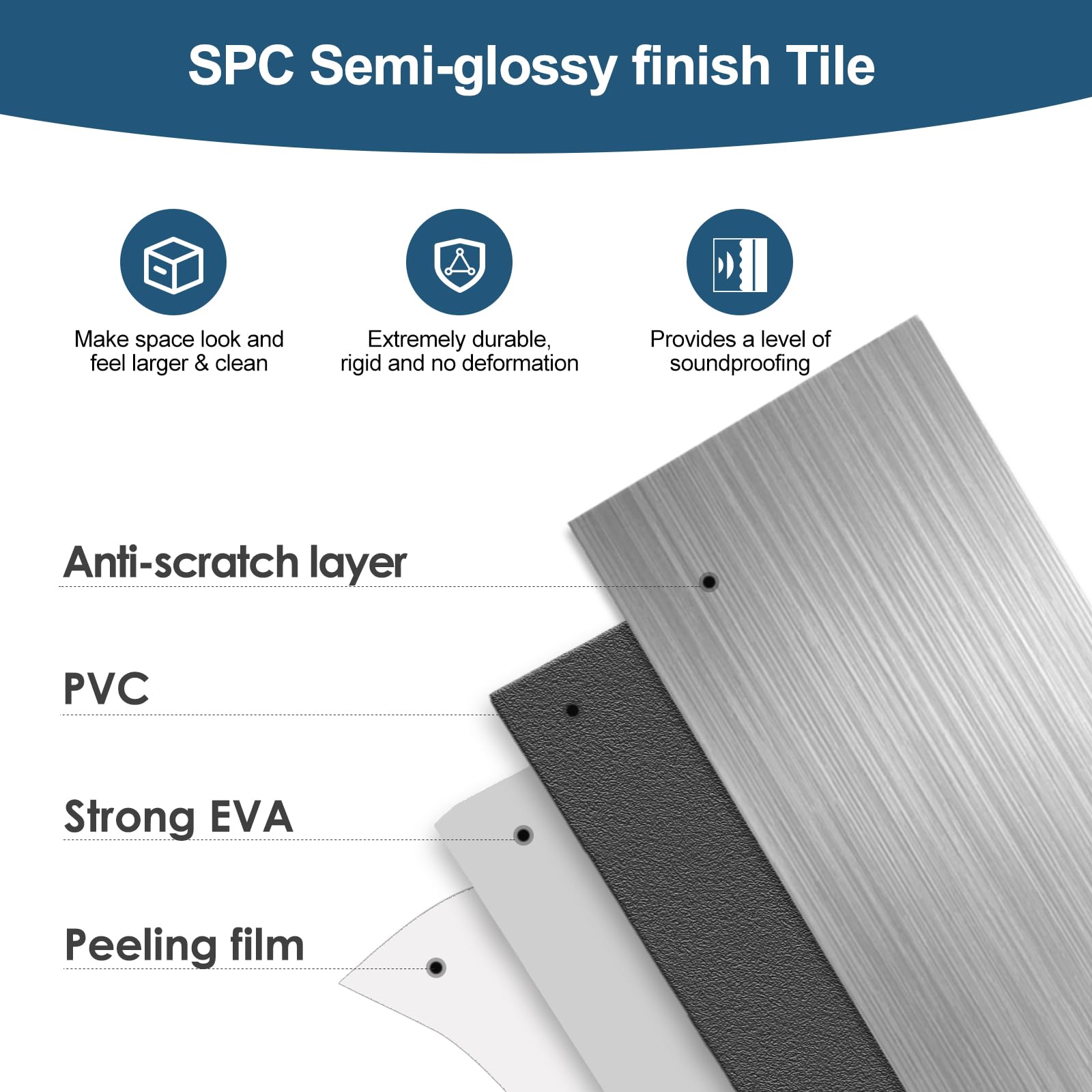 Yipscazo 2025 New Upgrade100 Pieces Peel and Stick backsplash 3 x 6 Inches 3D PVC Composite Wall Tile Stick on Backsplash Tile f