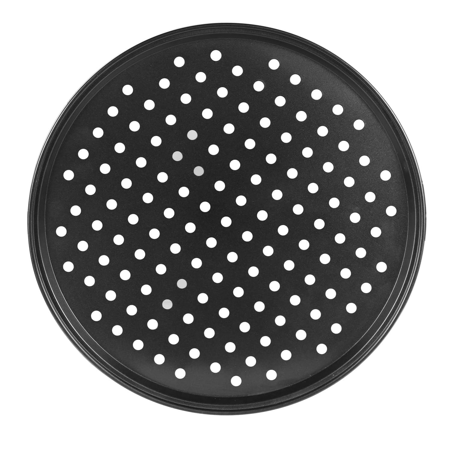 Arcjunys Pizza Pan for Oven Pizza Pans Nonstick Pizza Tray for Oven Round Pizza Pan 12.6 inch Carbon Steel Pizza Baking Pan Pizz
