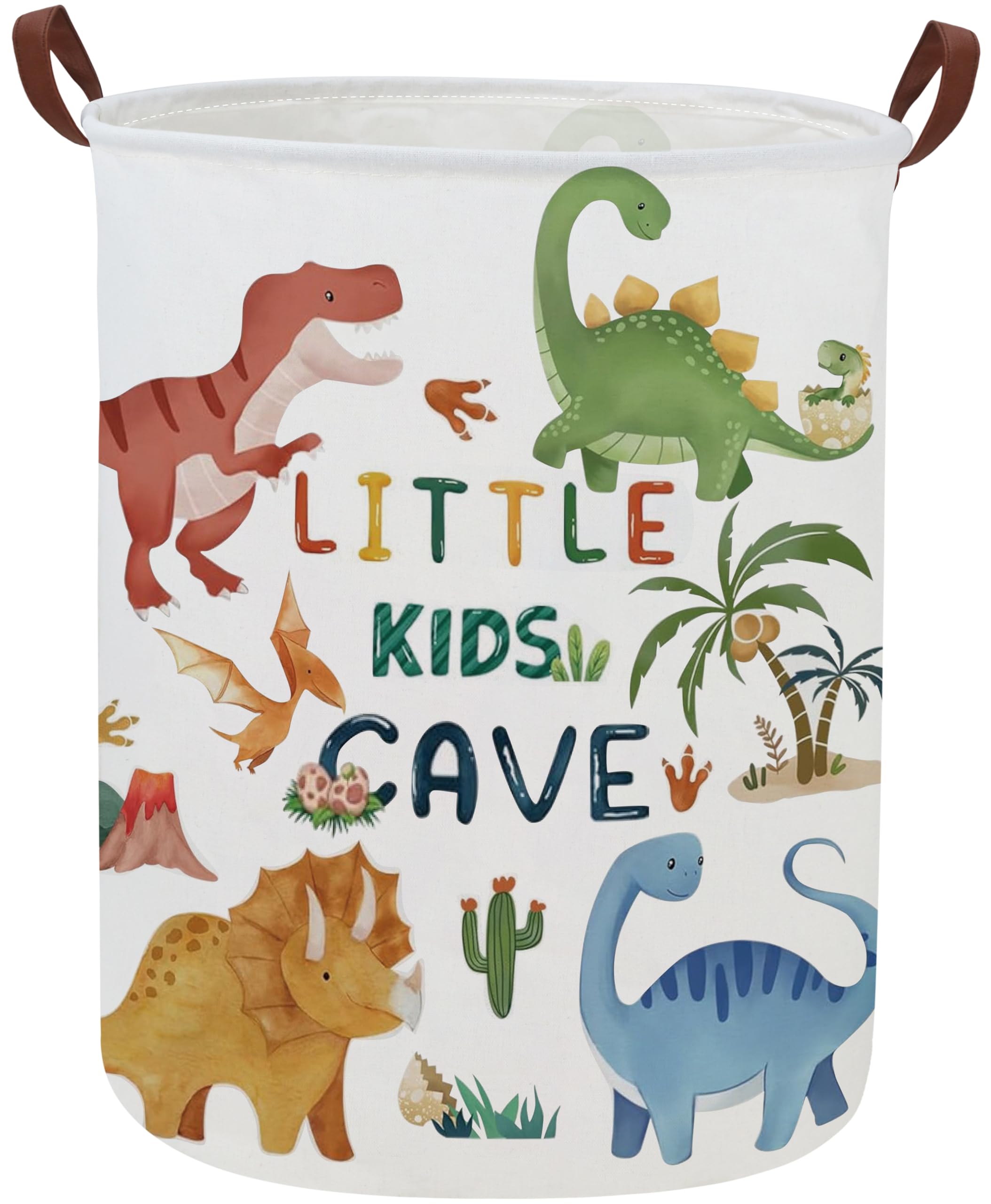 Ddbasket Kids Laundry Basket Dinosaur Hamper For Nursery Boy And Girl Cute Kids Toys Storage Bin Organizer Room Decor For Home(D