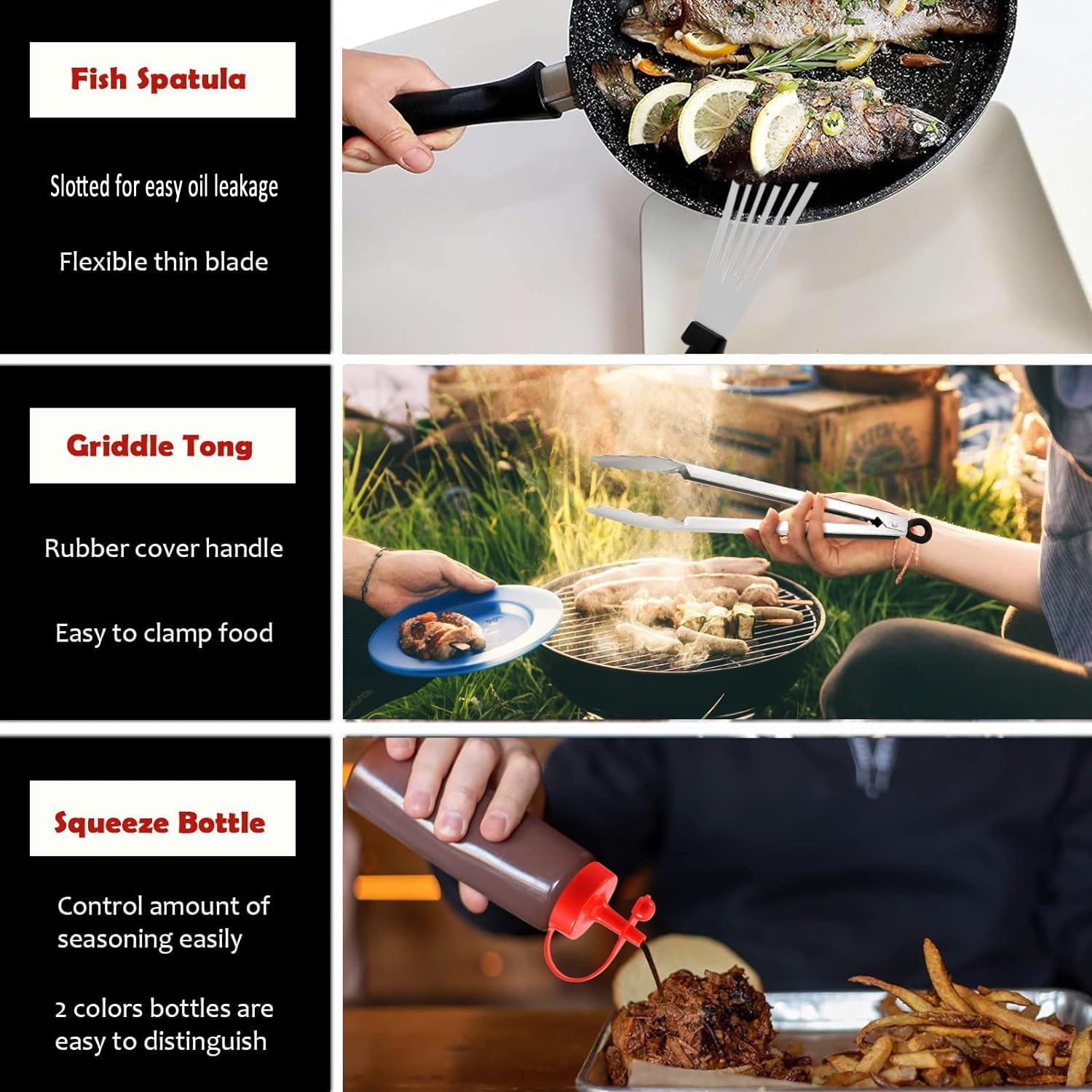 Griddle Accessories Kit Of 20, Hasteel Heavy Duty Metal Spatula Set, Stainless Steel Teppanyaki Tools For Flat Top, Barbecue Gri