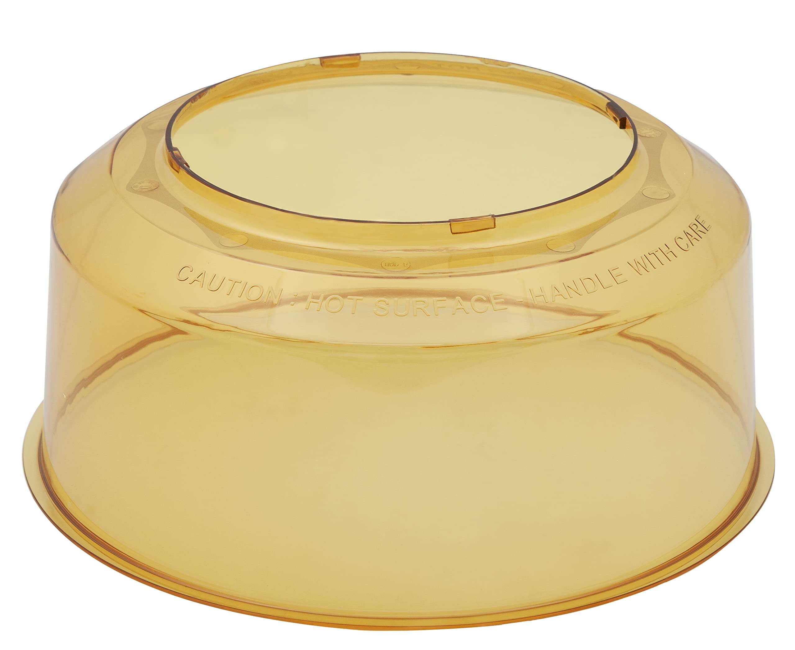 Nuwave Power Dome For The Nuwave Pro Plus Oven And Elite Oven - Genuine Replacement Part Made By Manufacturer, Transparent Amber