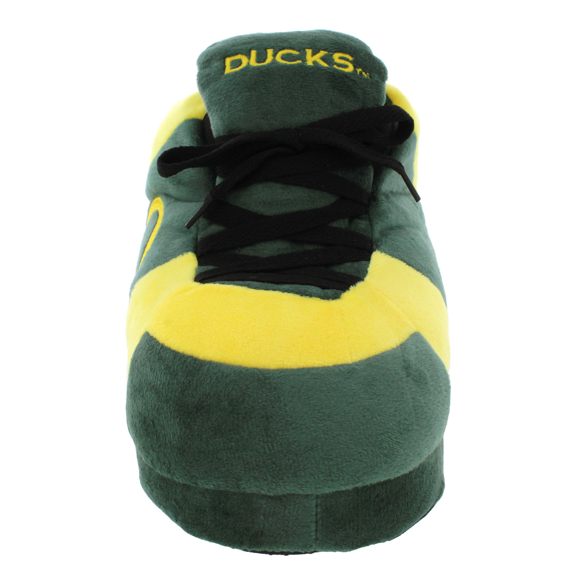 Comfy Feet Unisex Sneaker Slipper, Oregon Ducks,13-14 Women12-14 Men