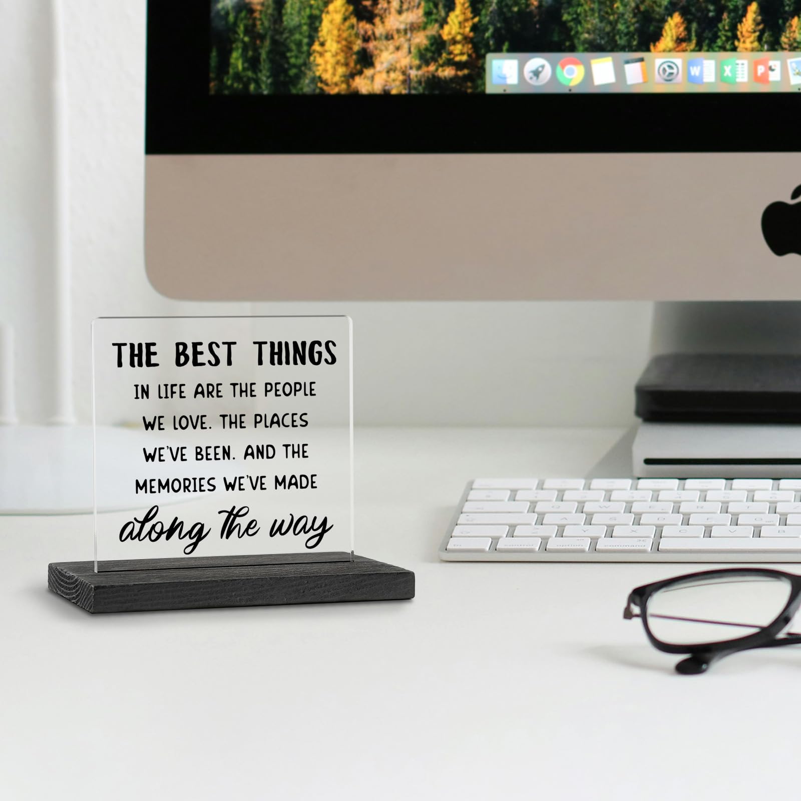 Inspirational Quotes Desk Decor Gifts Motivational Desk Decorations for Women Men Friends Coworker Students Teenagers Adults Men