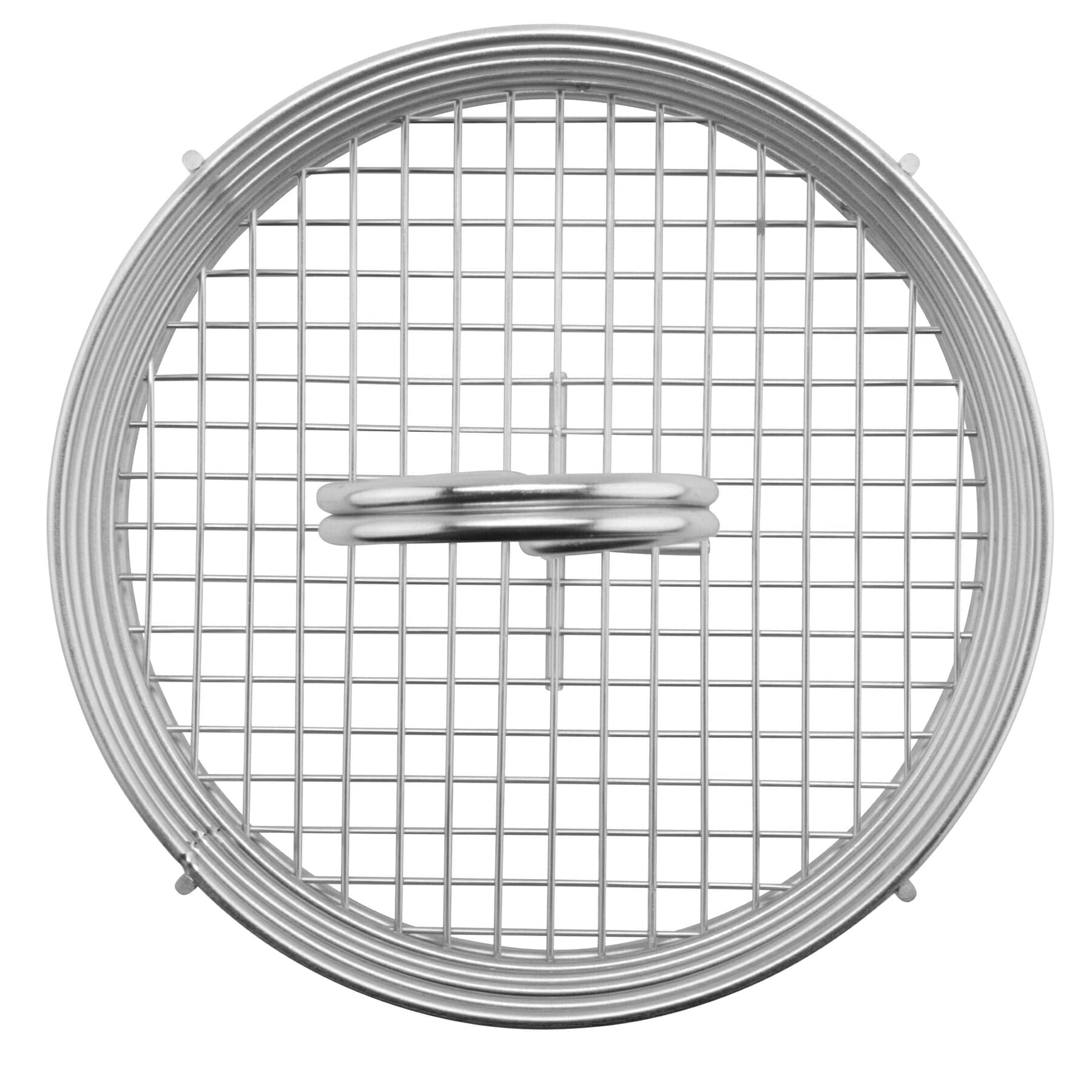 G.E.T. 4-81866 Stainless Steel Round Stainless Steel Condiment Caddy Stainless Steel Table Caddies Collection, 8.5''