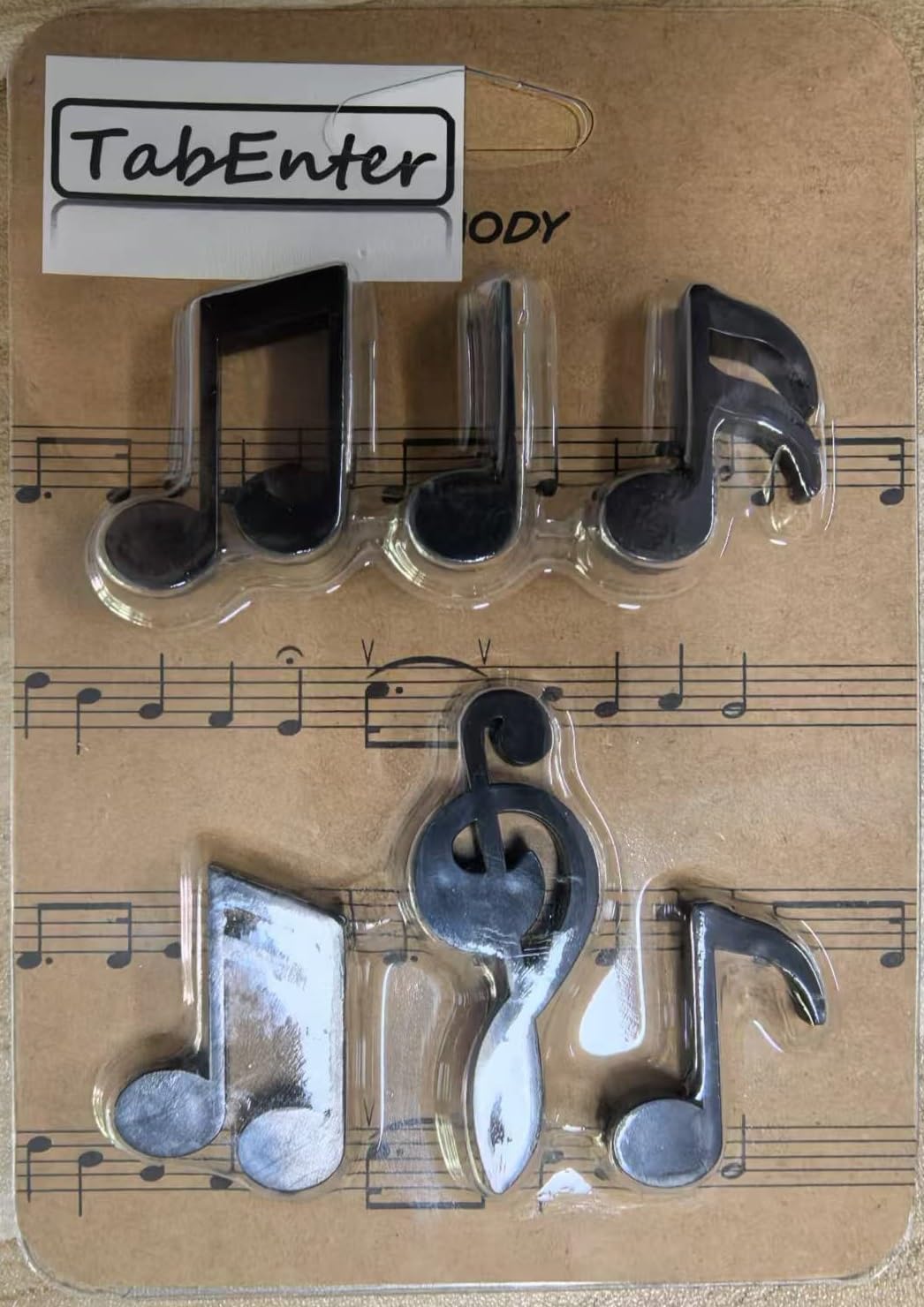 Tabenter Decorative Refrigerator Magnets, Perfect Fridge Magnets For House Office Personal Use (12Pcs Melody)