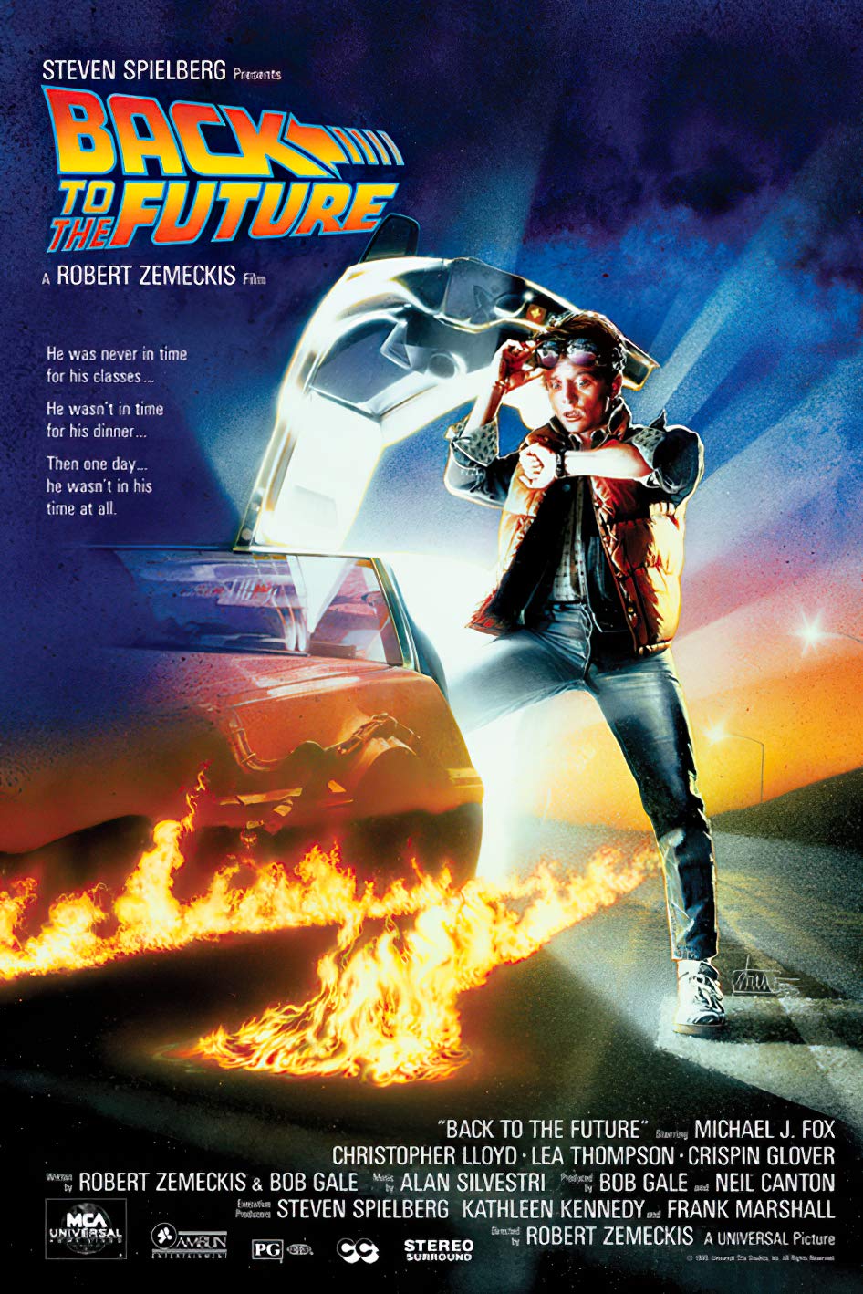 (36X24) Back To The Future Michael J Fox Movie Poster
