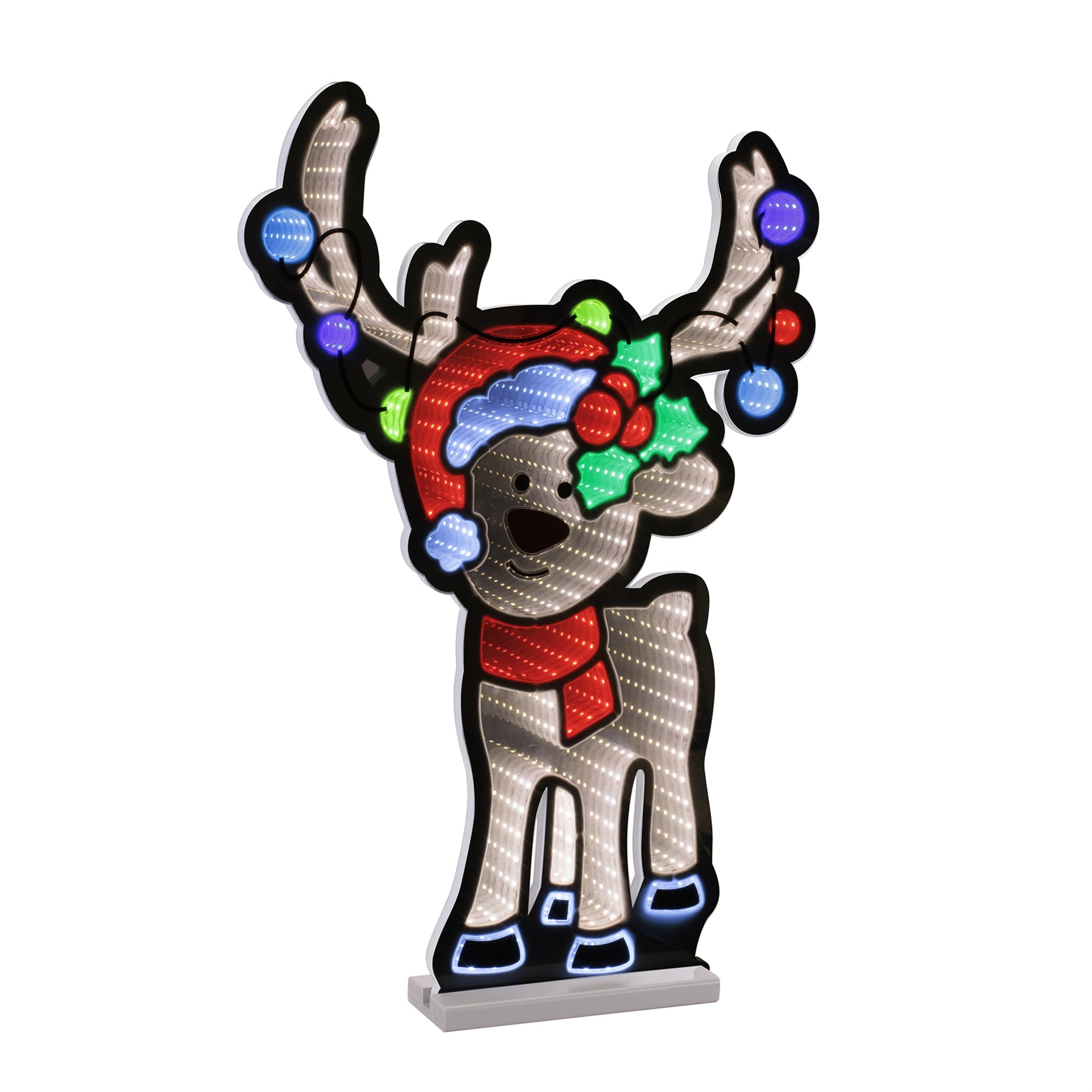 Reindeer Ekkolight 23.5H Acrylic UL Plug