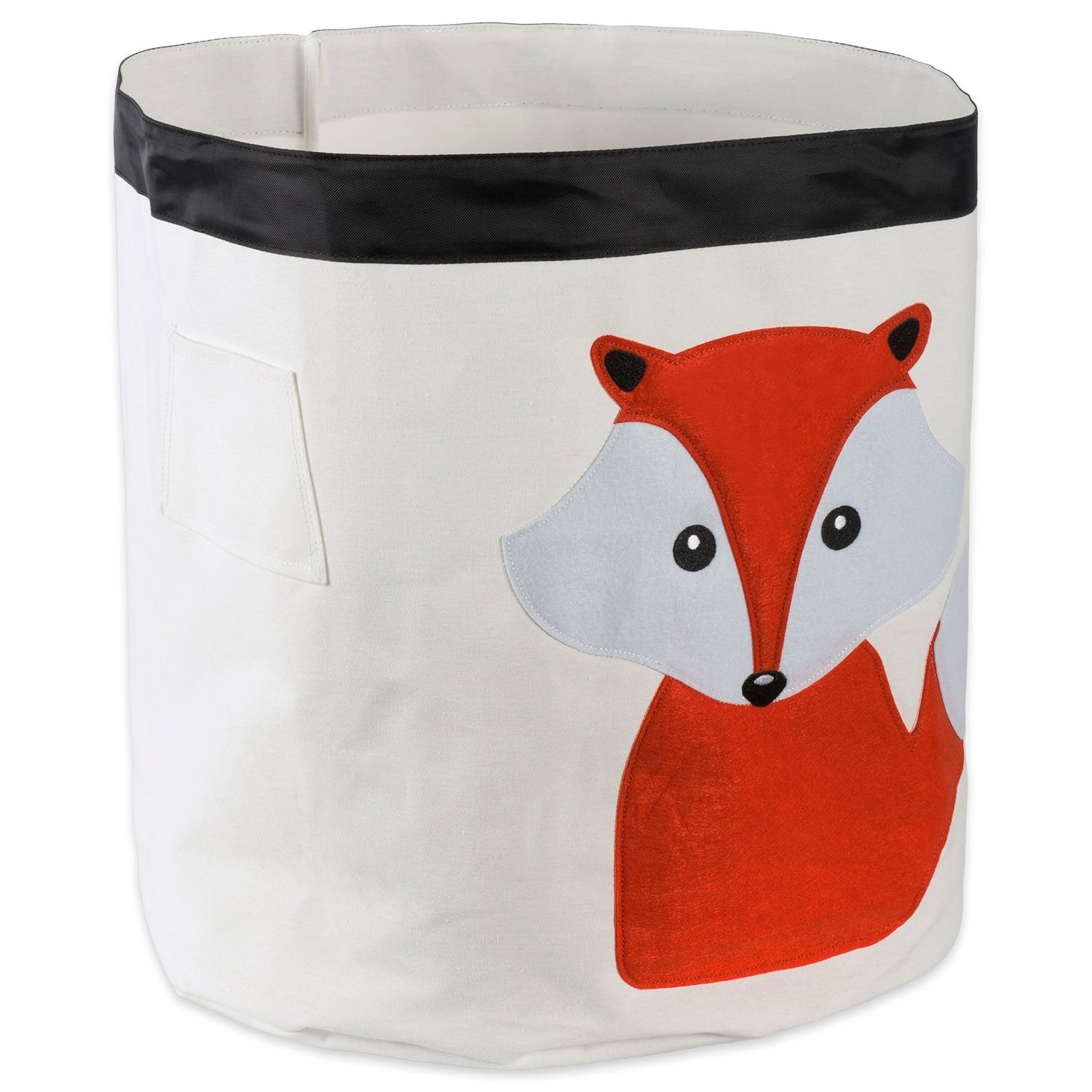 E-Living Store Collapsible Storage Bin Basket For Bedroom, Nursery, Playroom And More 17X18'' Diameter - Fox