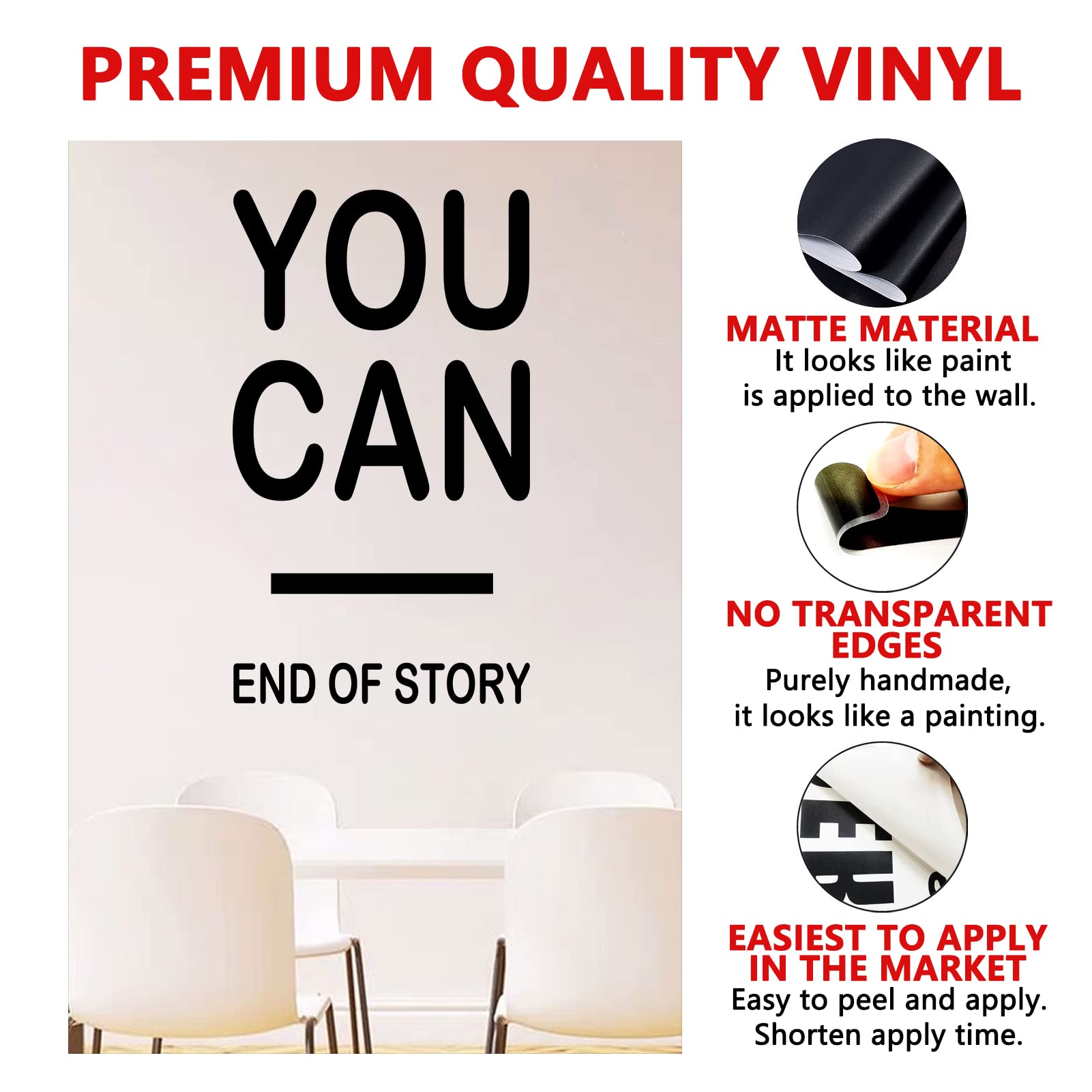 Anfigure Gym Wall Art, Motivational Wall Decals, Bedroom Apartment Workplace Football Baseball Soccer Business Coffee Teenager S